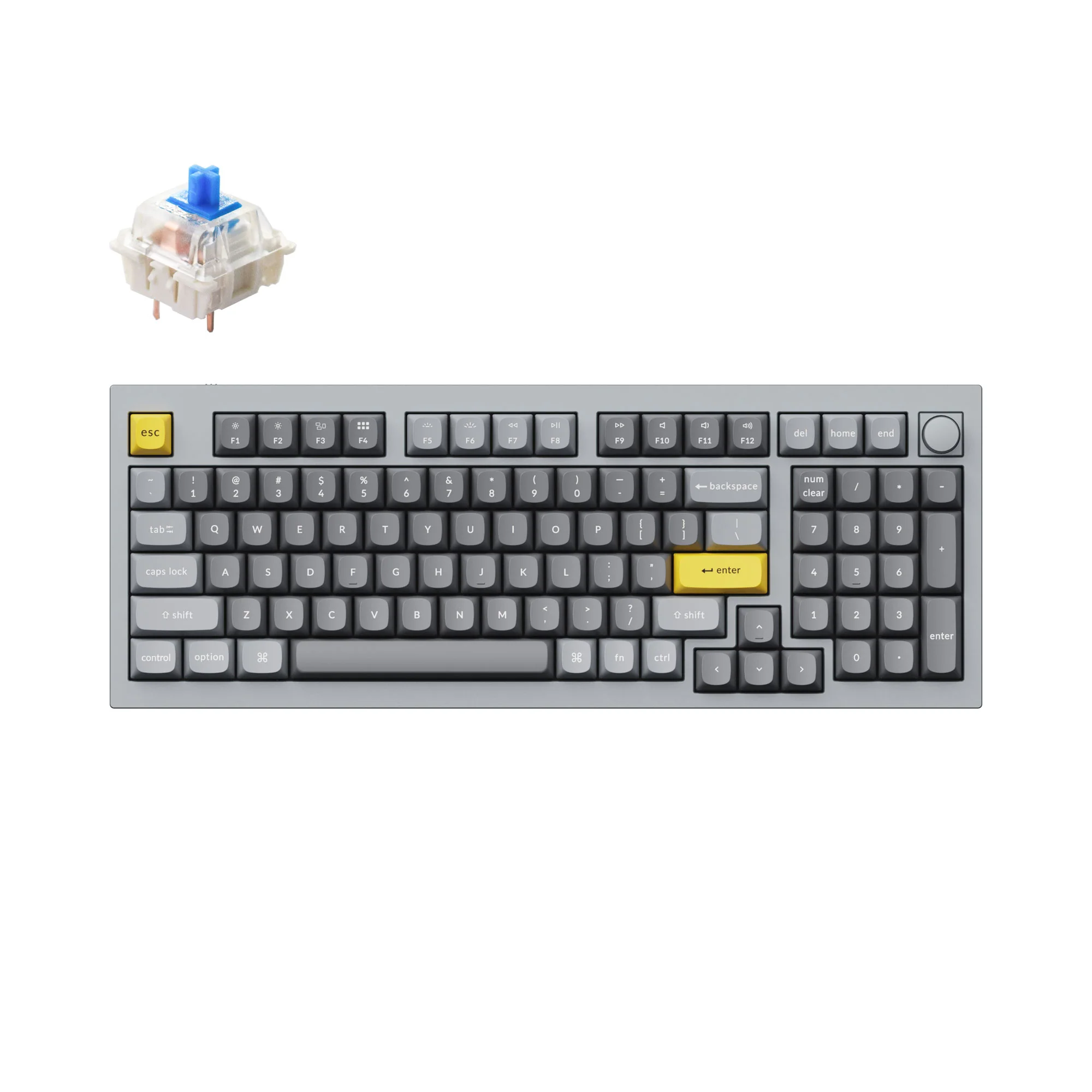 Klawiatura mechaniczna Keychron Q5 QMK Custom
