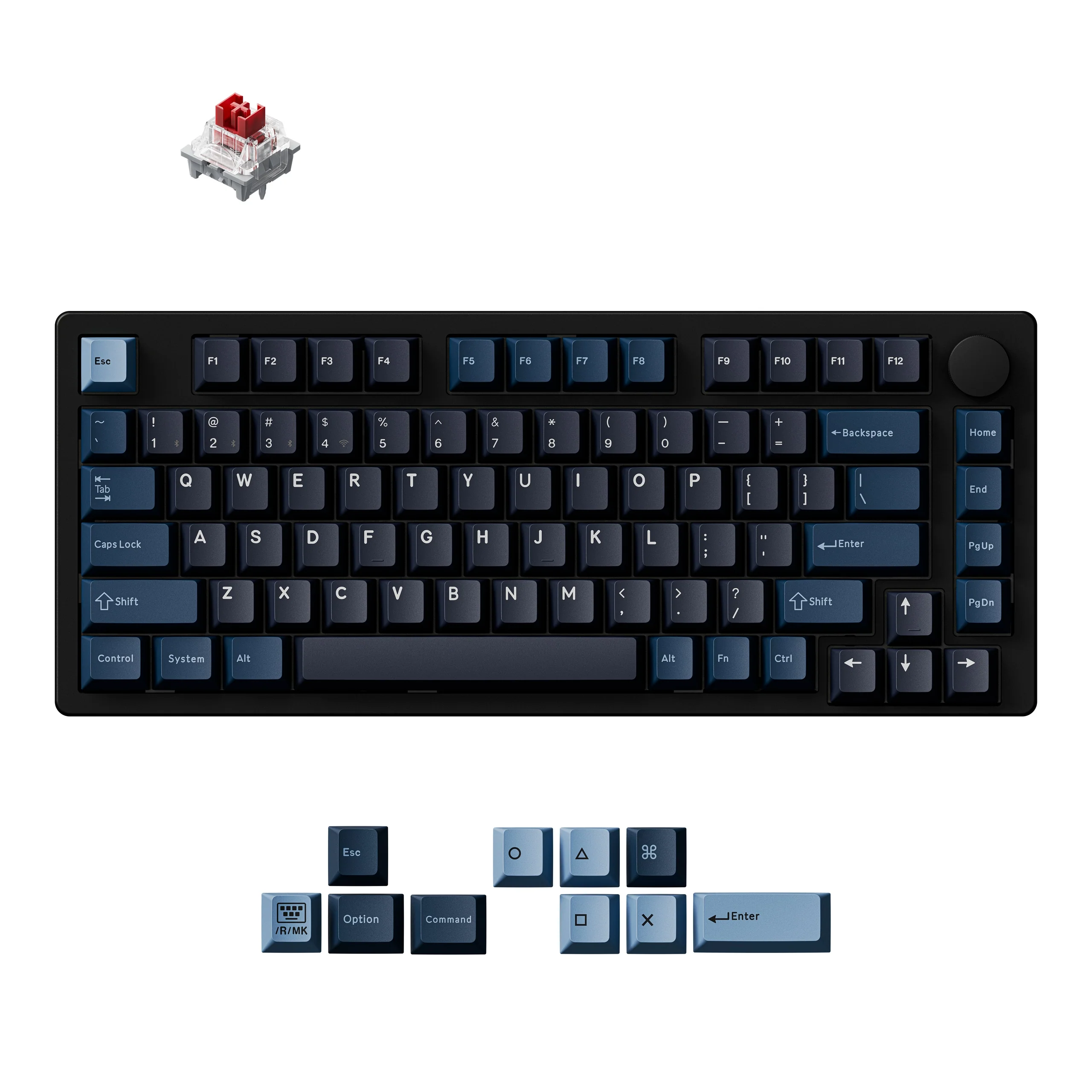 Keychron J10 Ultra 8K Bezprzewodowa Konfigurowalna Klawiatura Mechaniczna