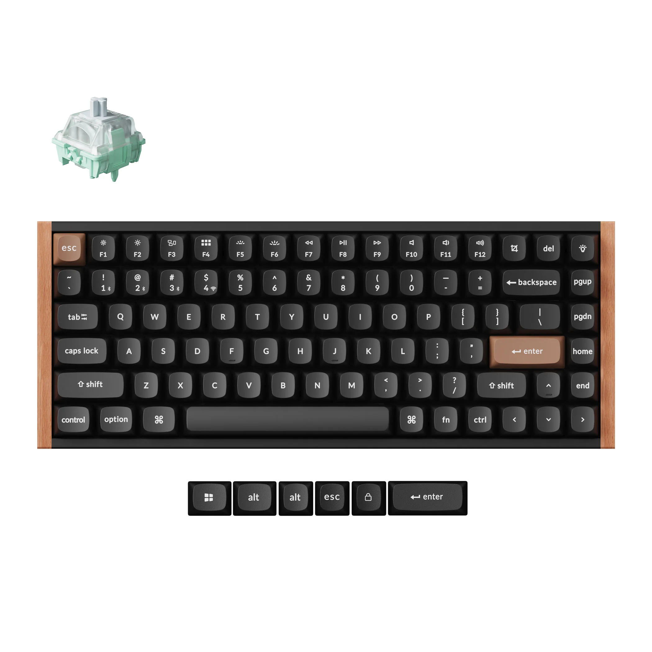 Keychron K2 HE kabellose Custom-Tastatur mit Magnetschaltern