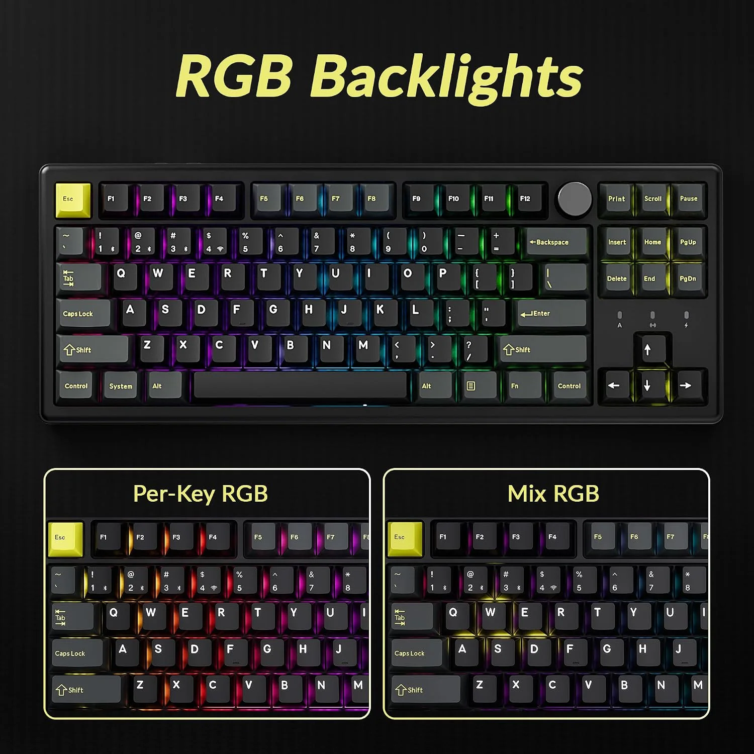 Teclado inalámbrico Keychron J4 HE con interruptores magnéticos
