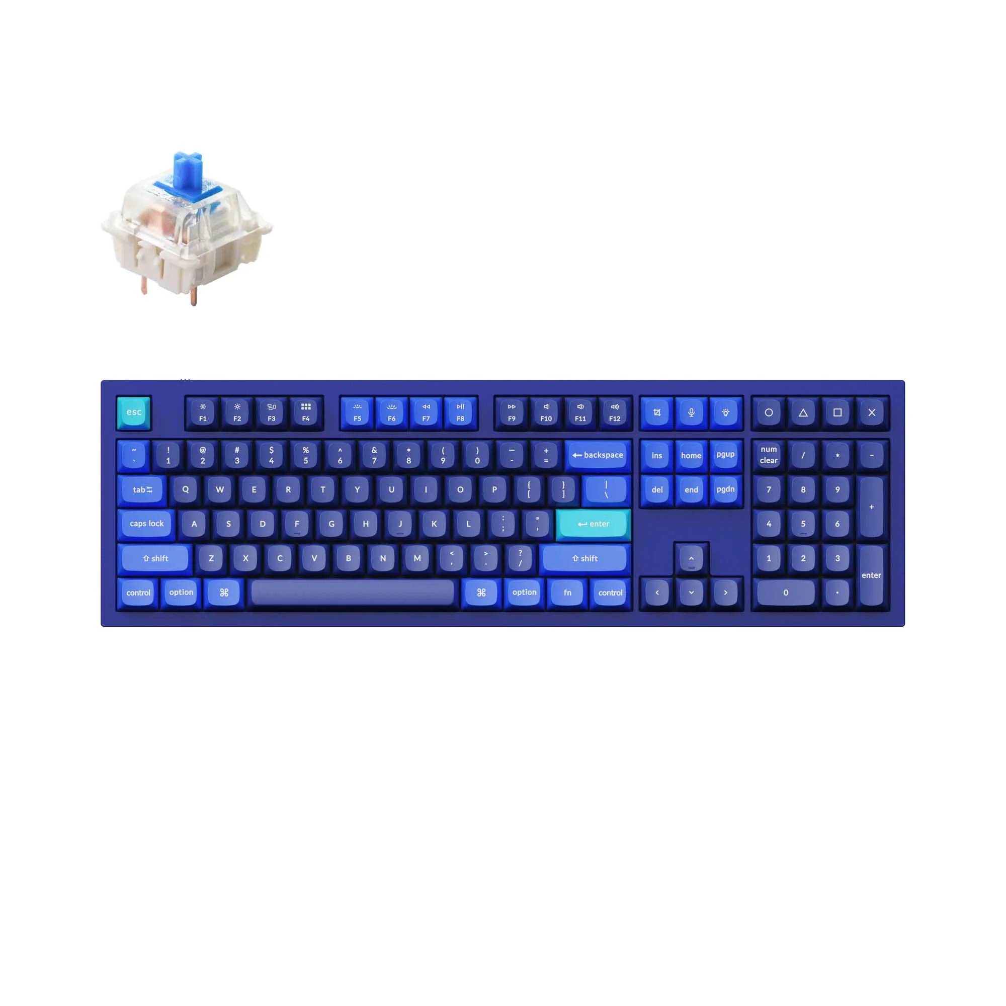 Teclado mecánico personalizado QMK Keychron Q6