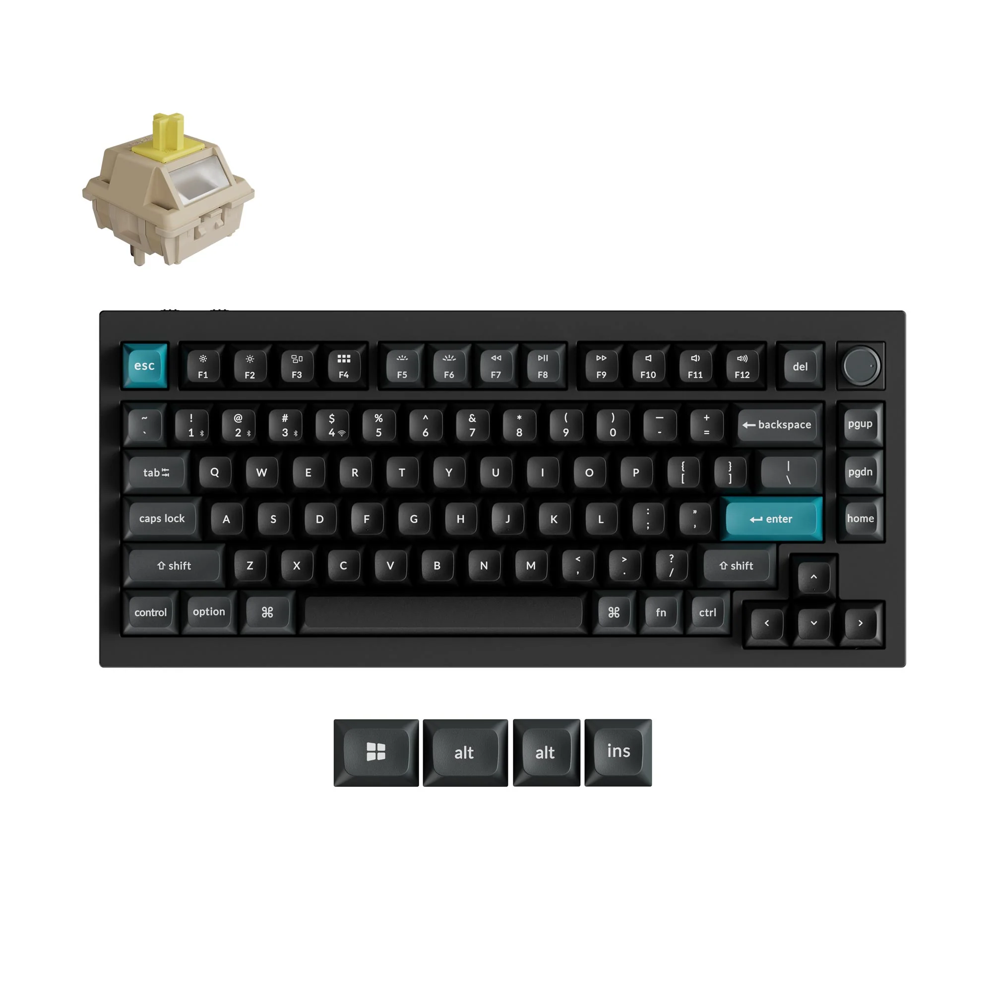 Keychron Q1 Ultra 8K langaton custom-mekaaninen näppäimistö