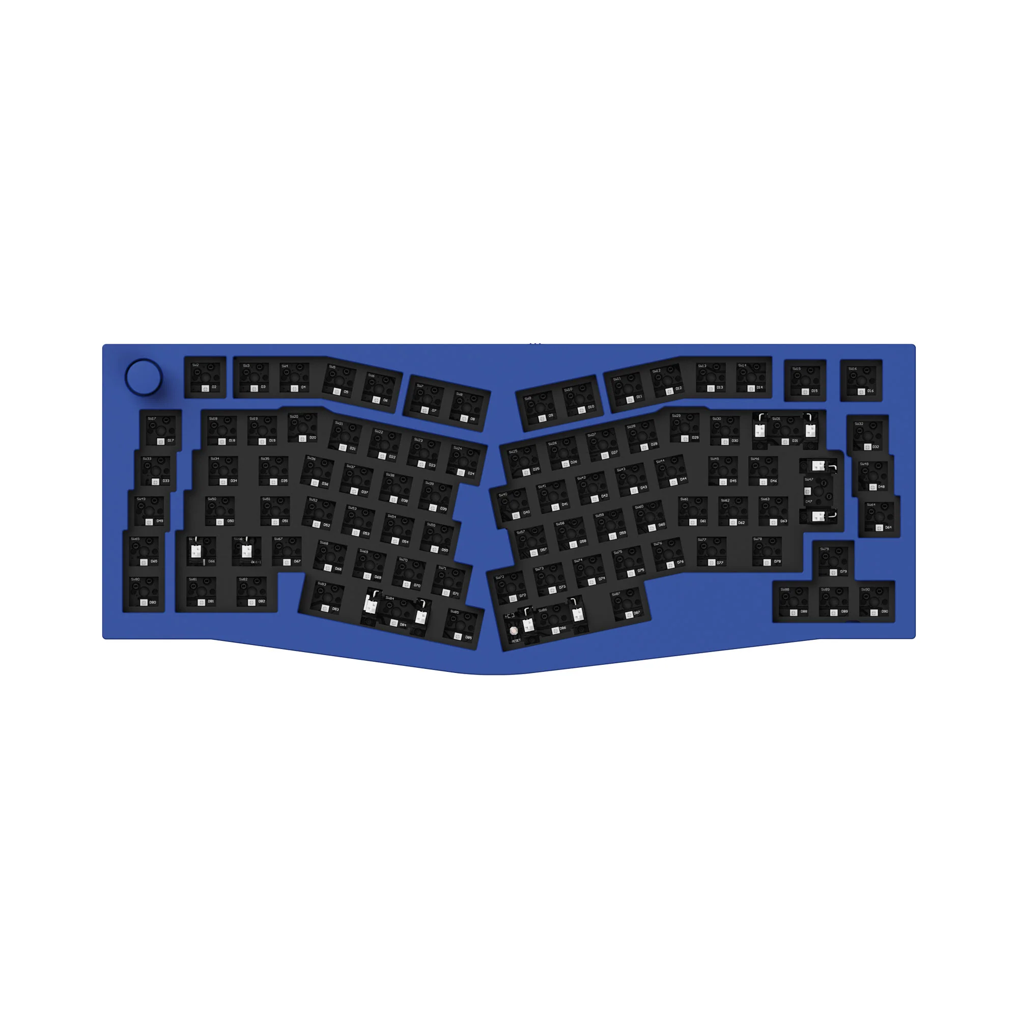 Keychron Q10 (Alice-asettelu) QMK Custom -mekaaninen näppäimistö, ISO-asettelukokoelma