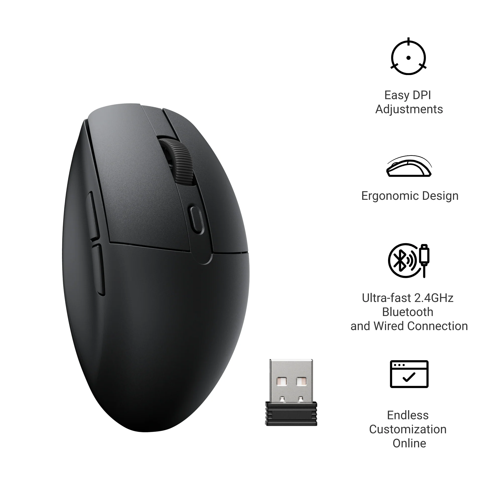 Keychron BM22 Wireless Mouse