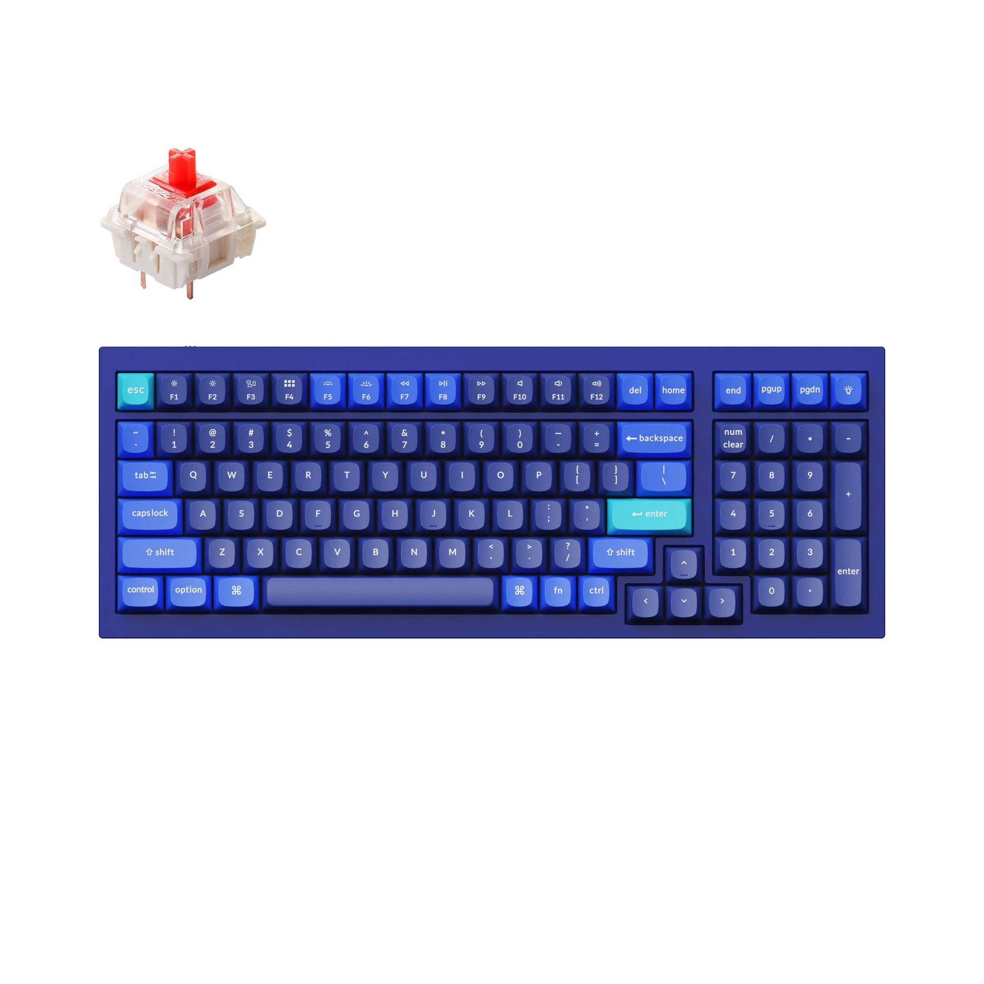 Klawiatura mechaniczna Keychron Q5 QMK Custom