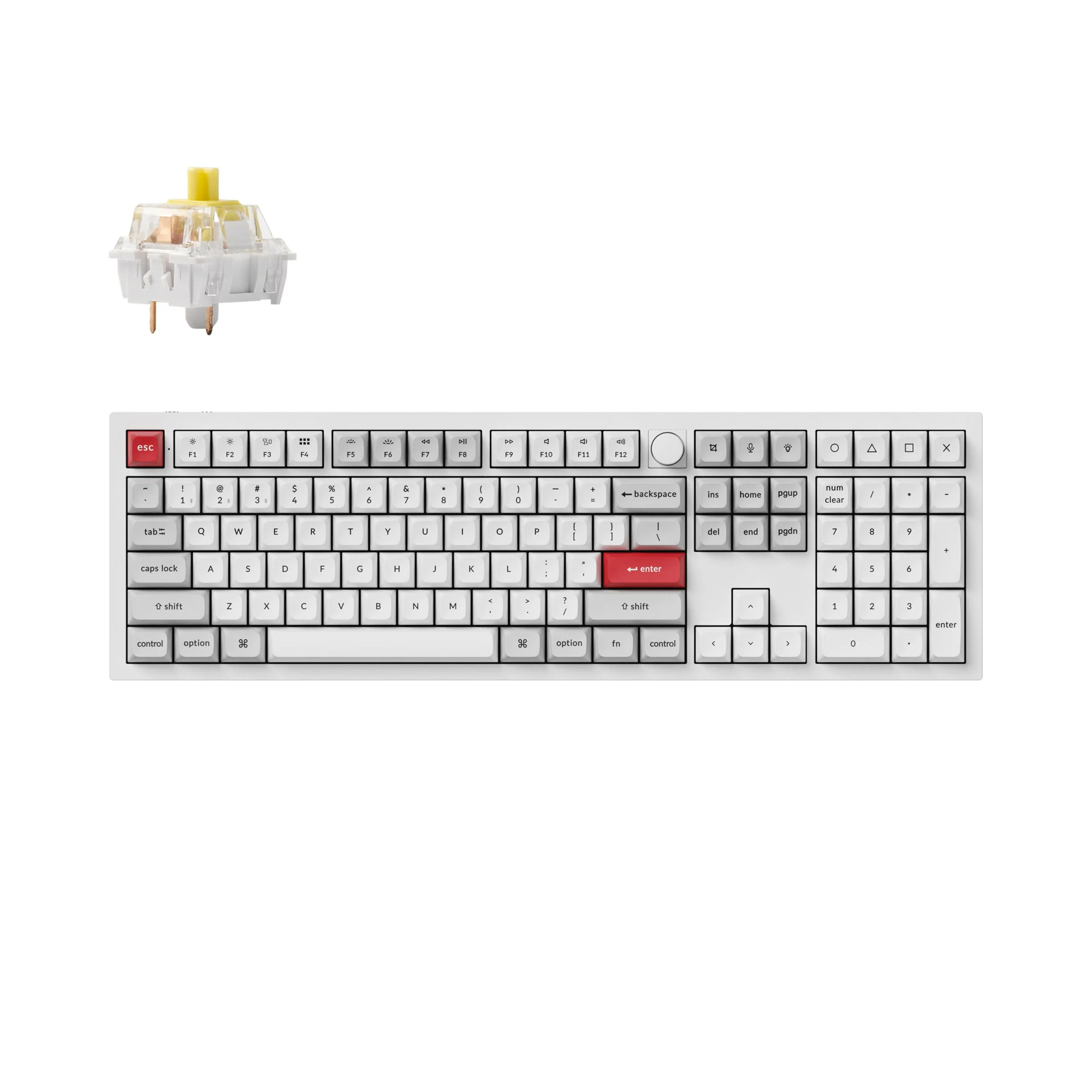 Keychron Q6 Pro QMK/VIA langaton mukautettu mekaaninen näppäimistö