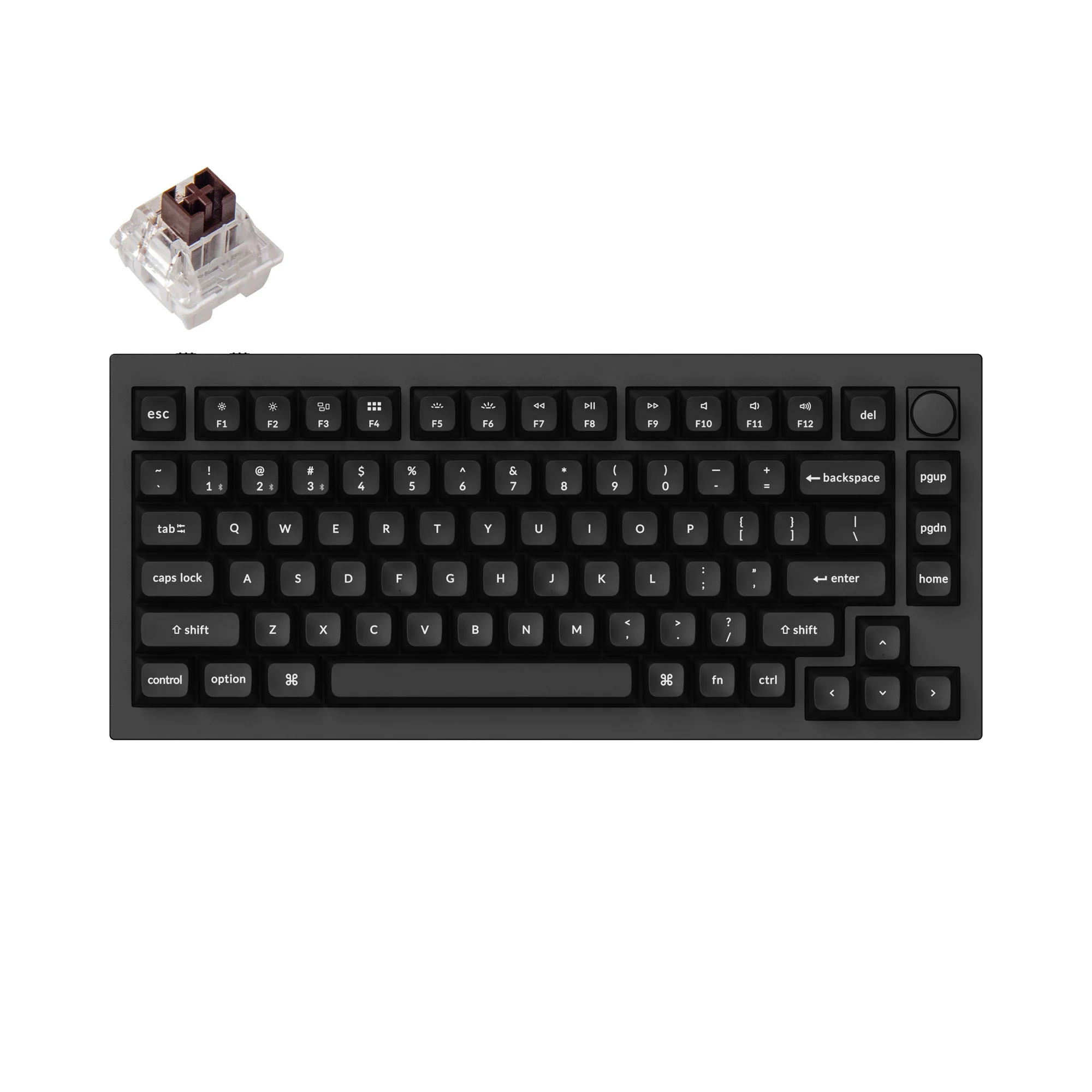 Keychron Q1 Pro QMK/VIA Teclado Mecânico Personalizado Sem Fio