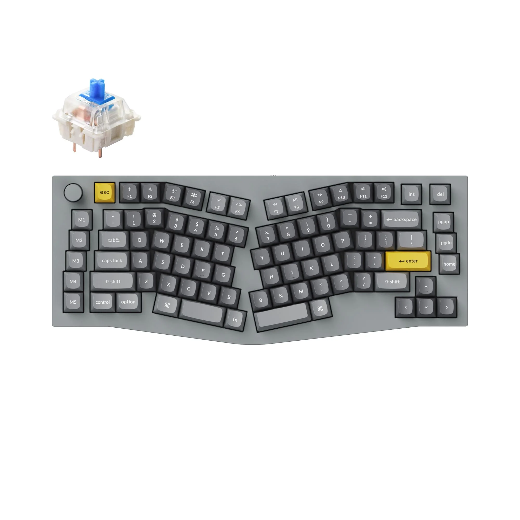 Keychron Q10 (Alice-Layout) QMK Custom Mechanische Tastatur