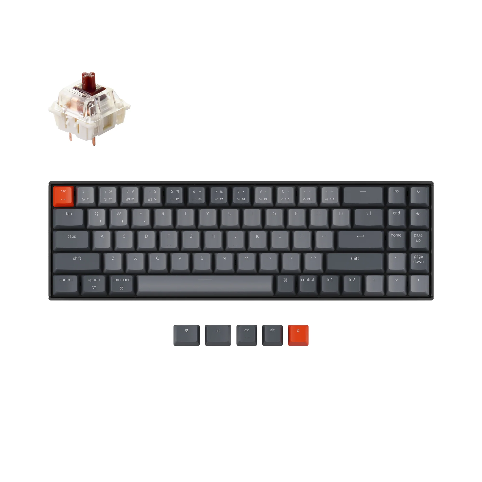 Teclado mecánico inalámbrico Keychron K14