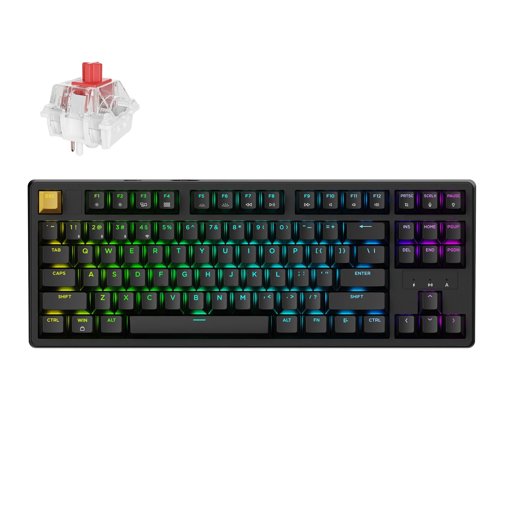 Teclado Mecânico Sem Fio Keychron J4 QMK