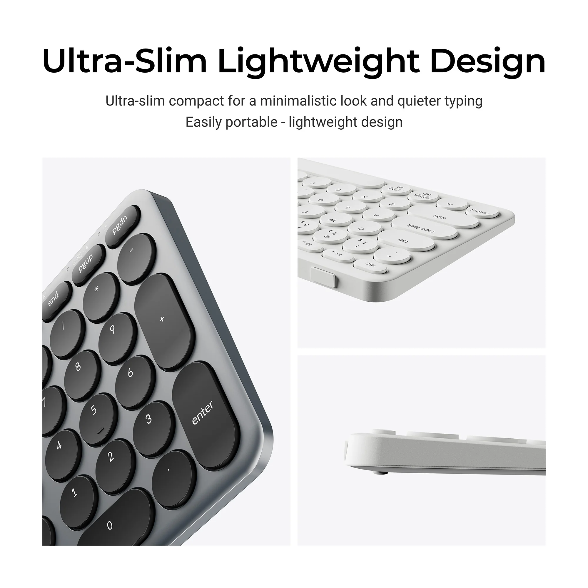 Teclado Sem Fio Ultrafino Keychron B5 Pro