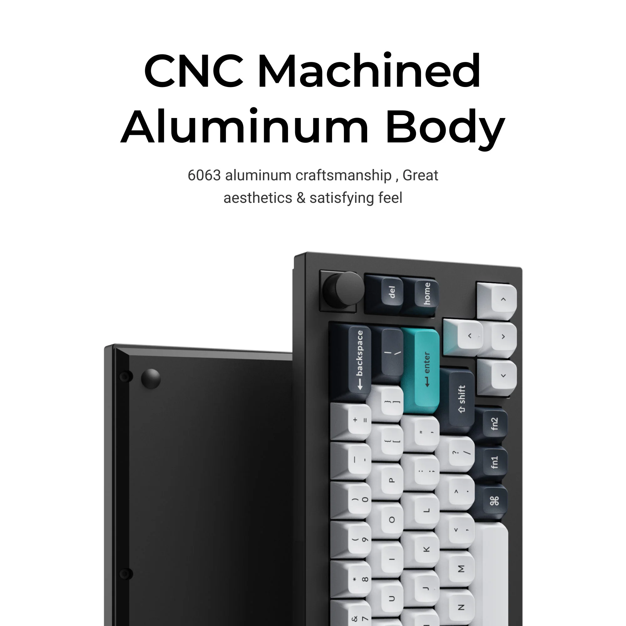 Keychron Q2 Max QMK/VIA langaton mukautettu mekaaninen näppäimistö