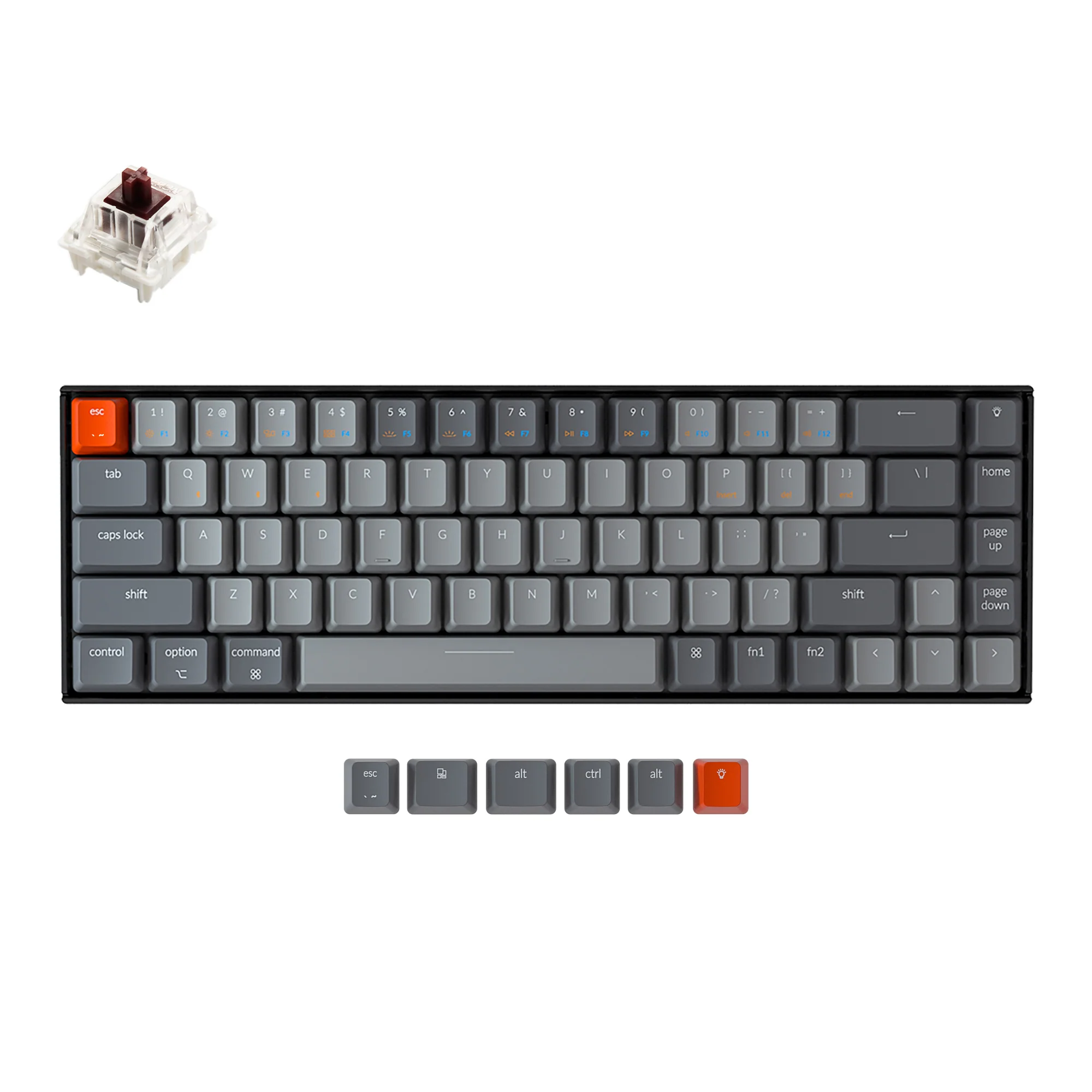Keychron K6 kabellose mechanische Tastatur