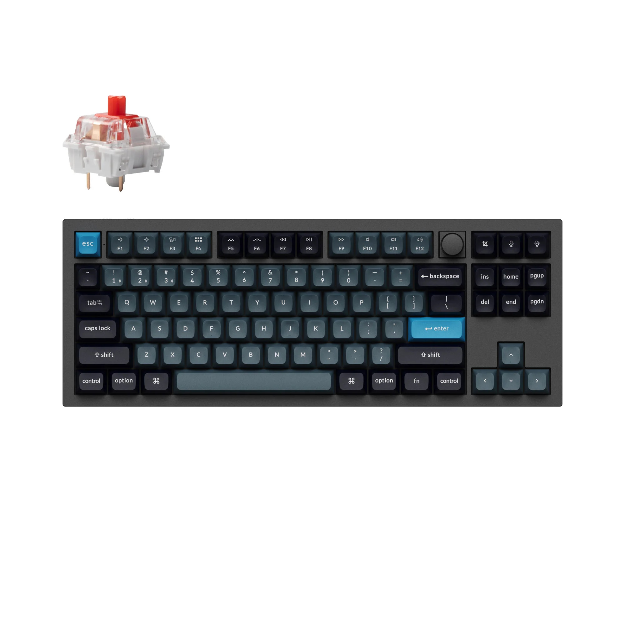Keychron Q3 Pro teclado mecánico inalámbrico personalizable QMK/VIA