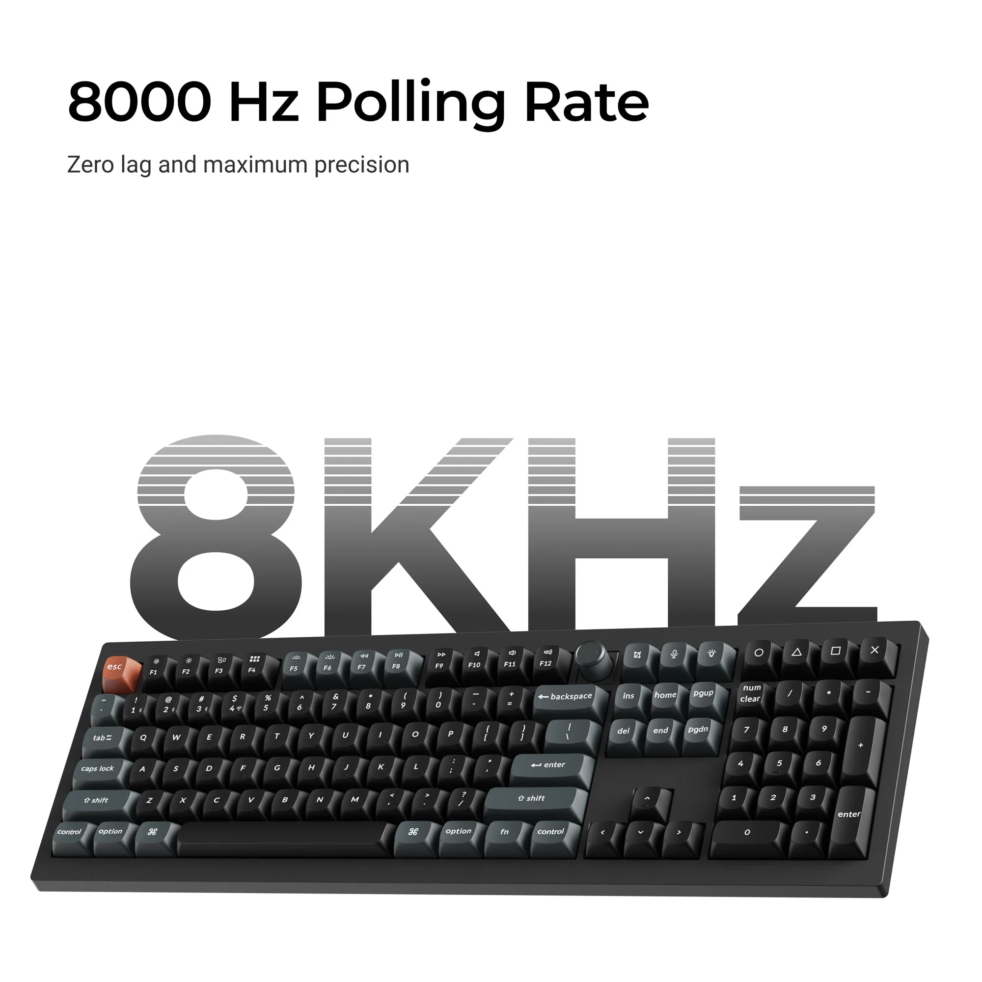 Teclado mecánico personalizado inalámbrico Keychron V6 Ultra 8K