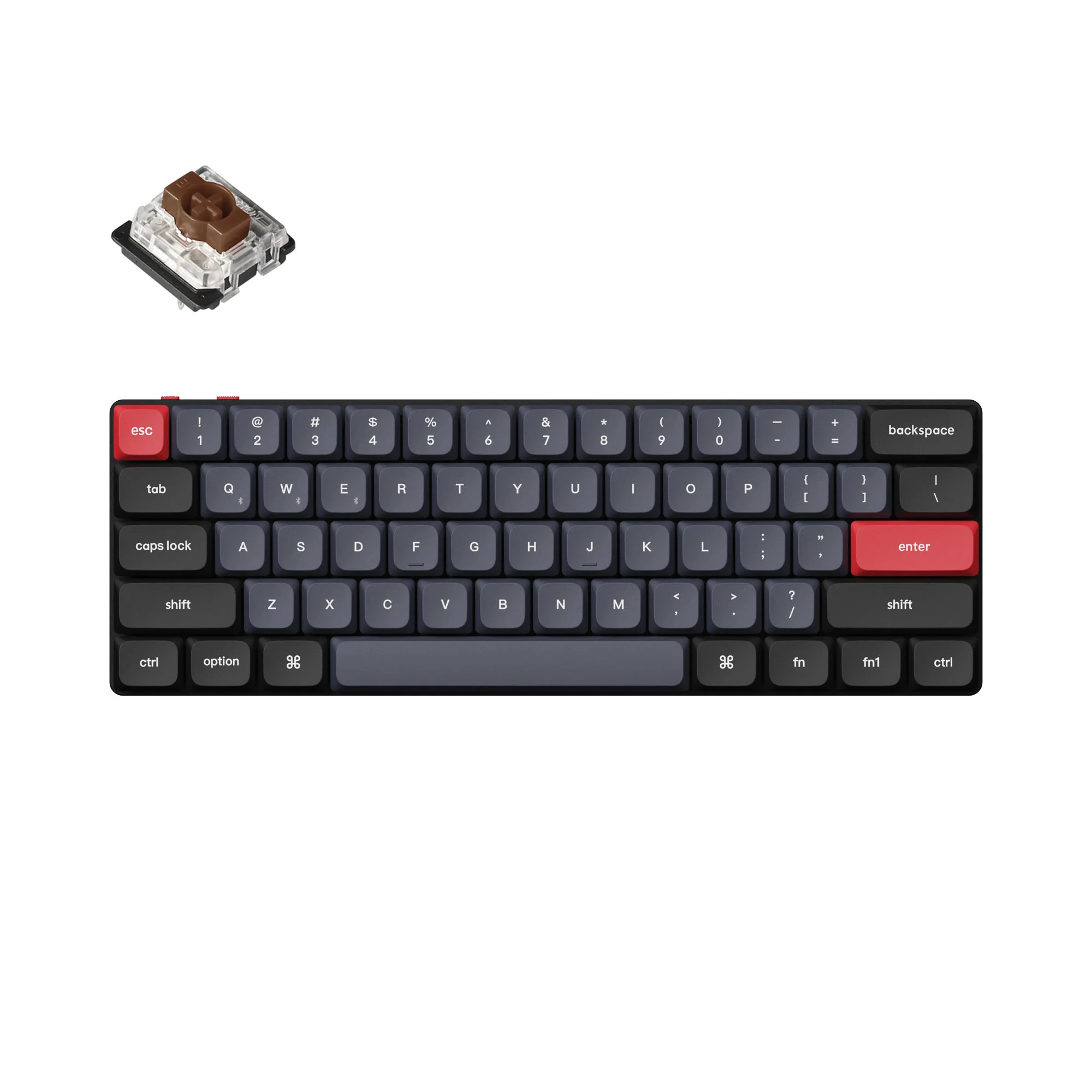 Bezprzewodowa klawiatura mechaniczna custom Keychron K9 Pro QMK/VIA