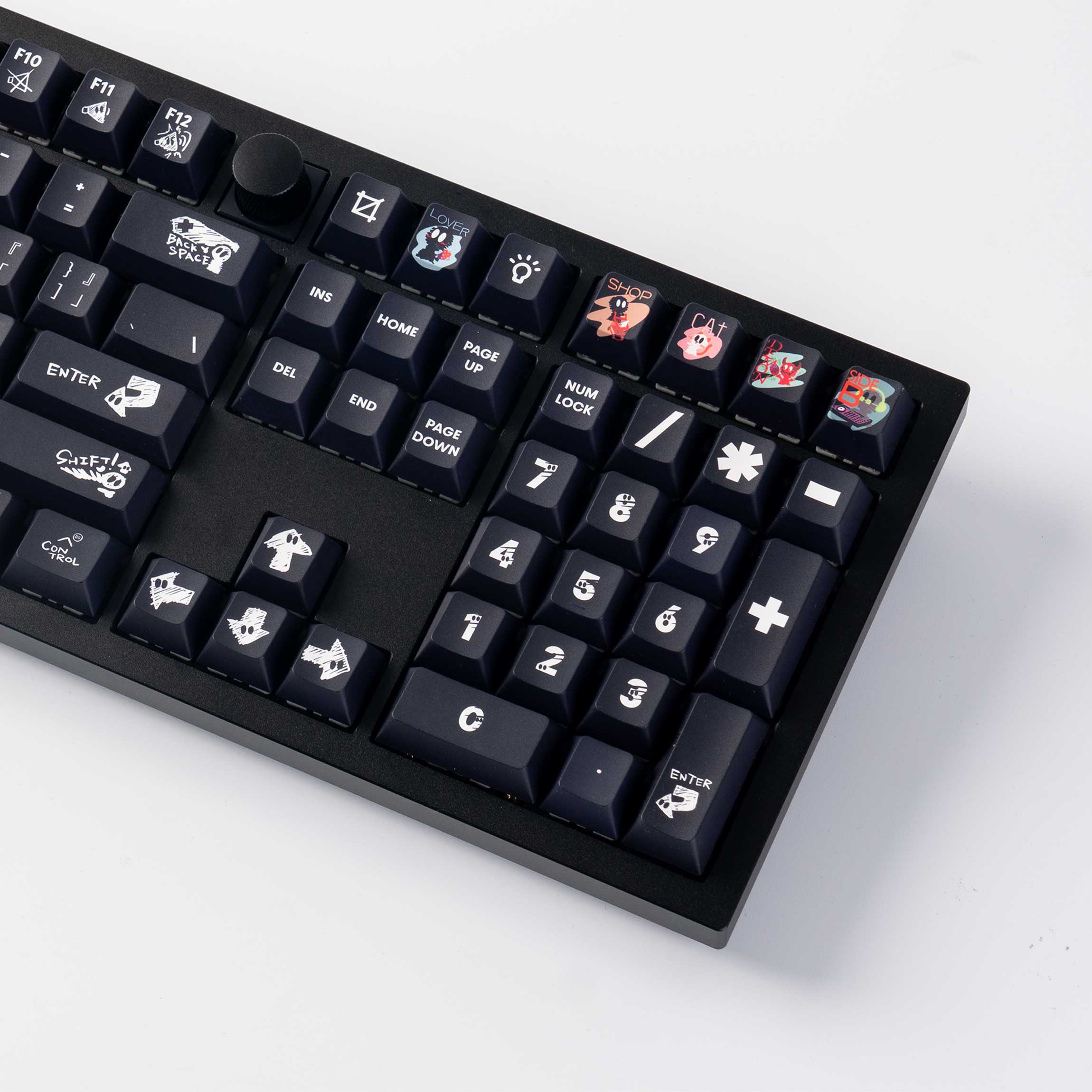 Weirdo Ghost Gang - Set completo de teclas PBT dye-sub perfil Cherry