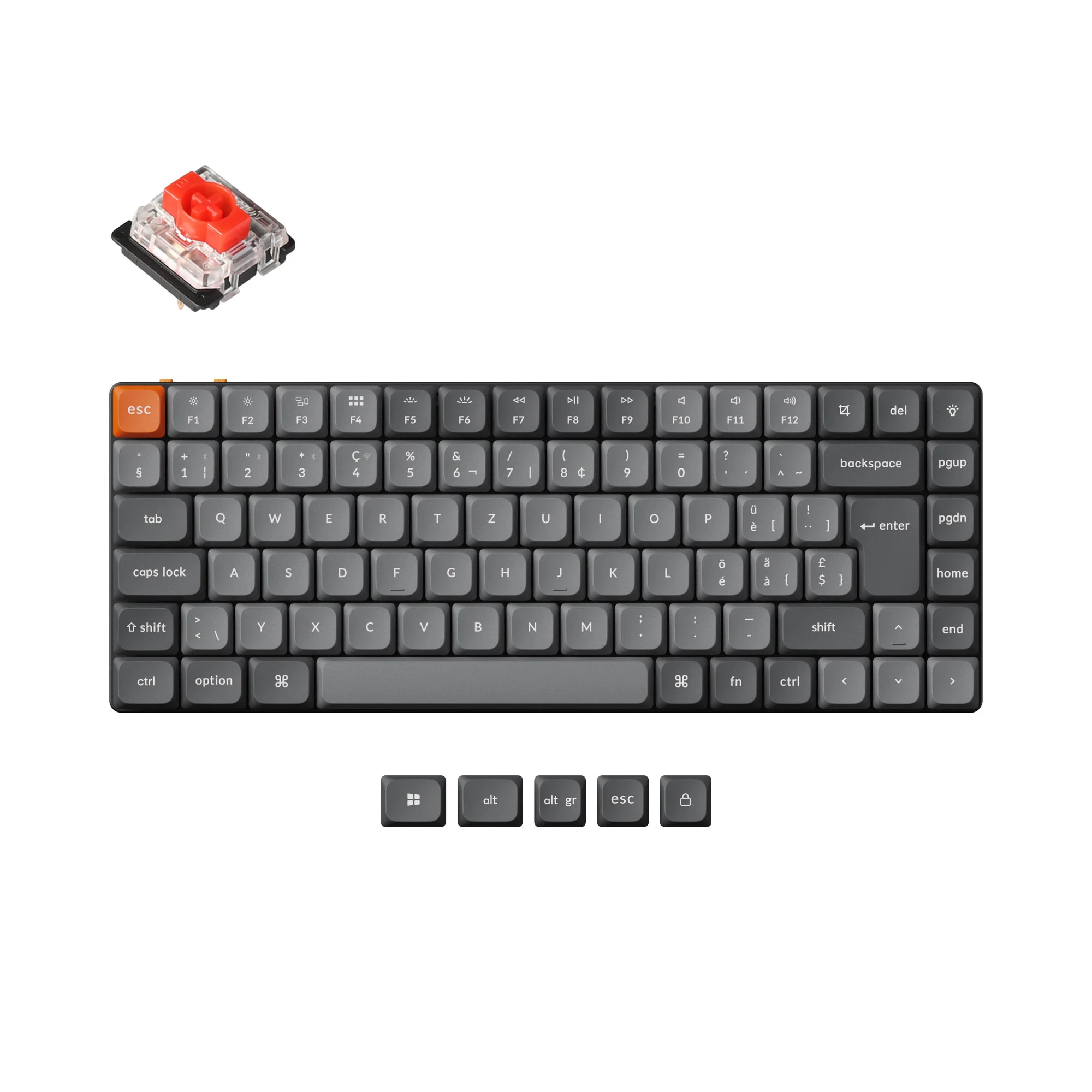 Keychron K3 Max QMK/VIA Teclado mecánico inalámbrico personalizado Colección ISO