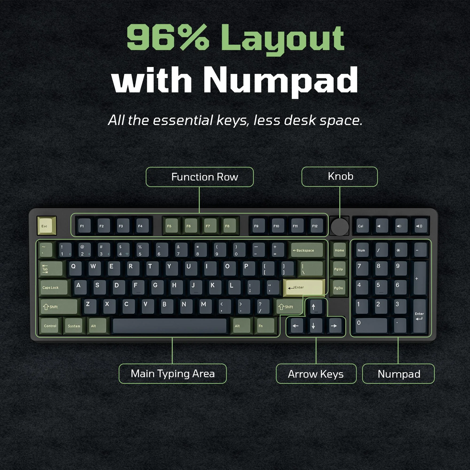 Teclado mecânico sem fio Keychron J11 Ultra 8K
