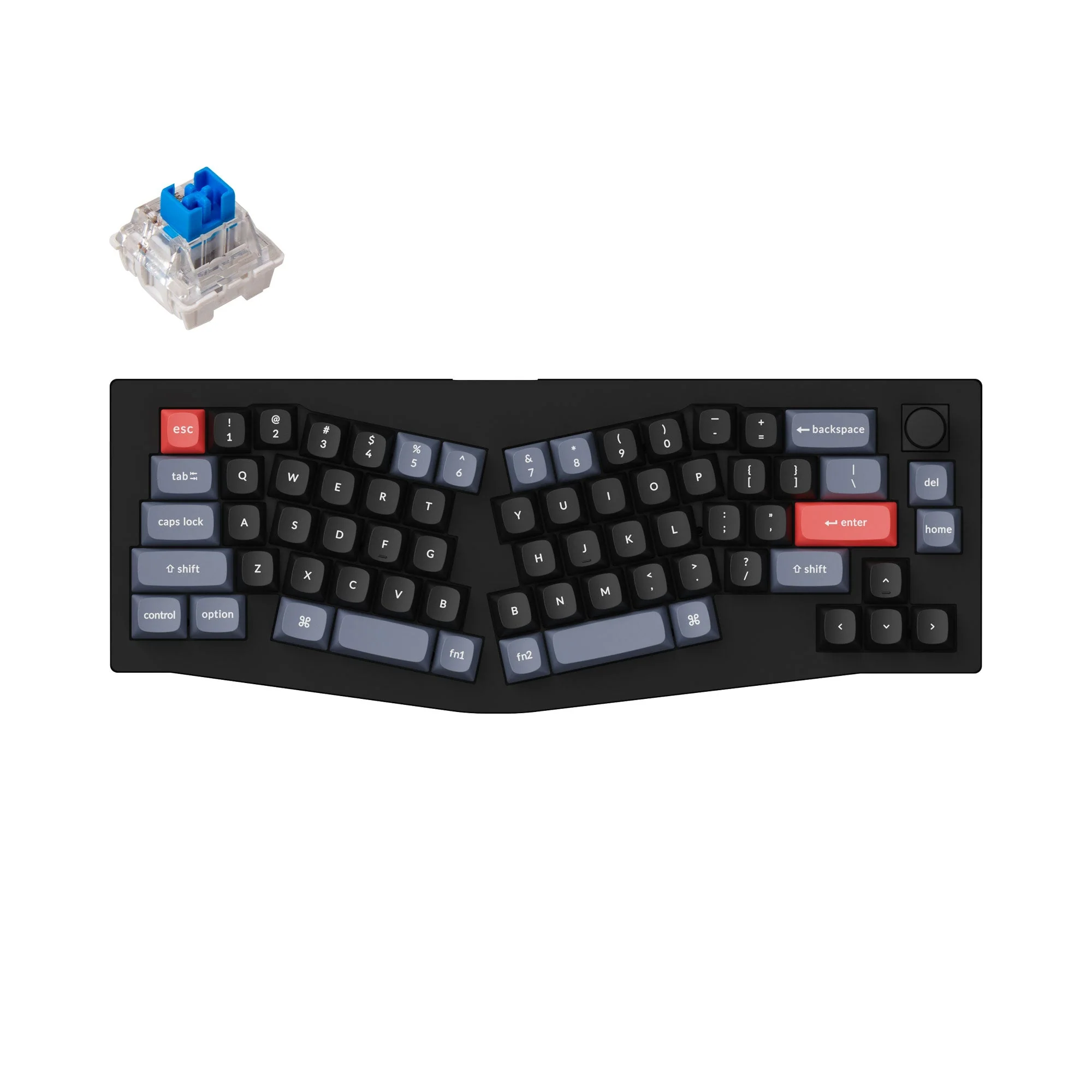 Keychron V8 (Distribución Alice) QMK Teclado Mecánico Personalizado