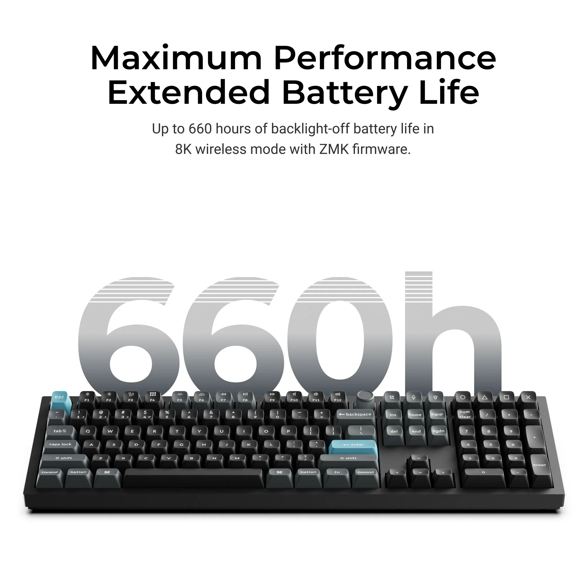 Keychron Q6 Ultra 8K langaton custom-mekaaninen näppäimistö