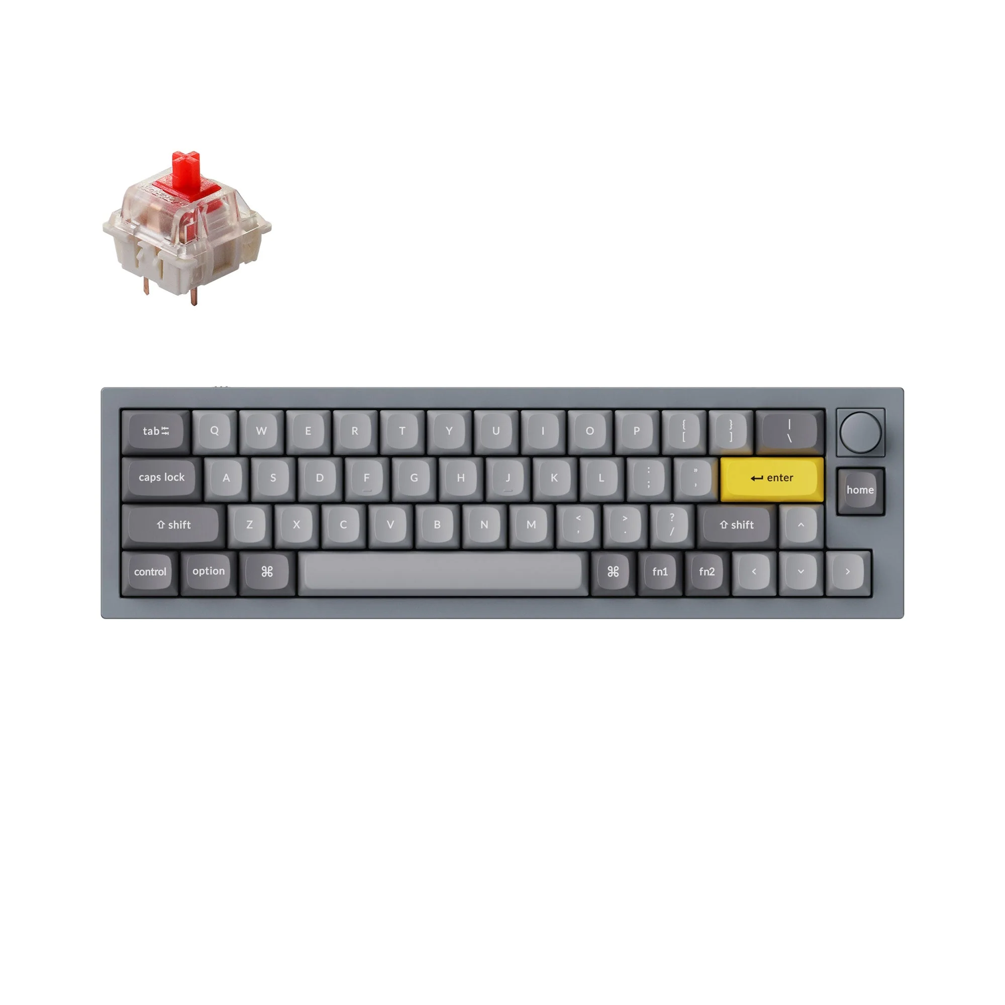 Keychron Q9 QMK Custom mekanisk tastatur