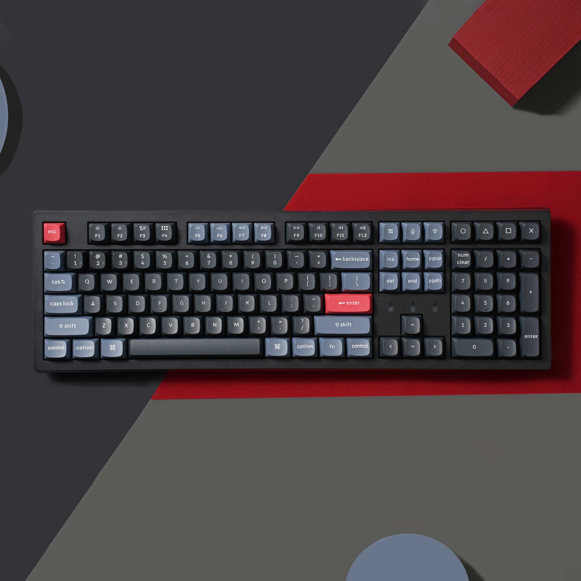 Teclado Mecânico Sem Fio Keychron K10 Pro QMK/VIA