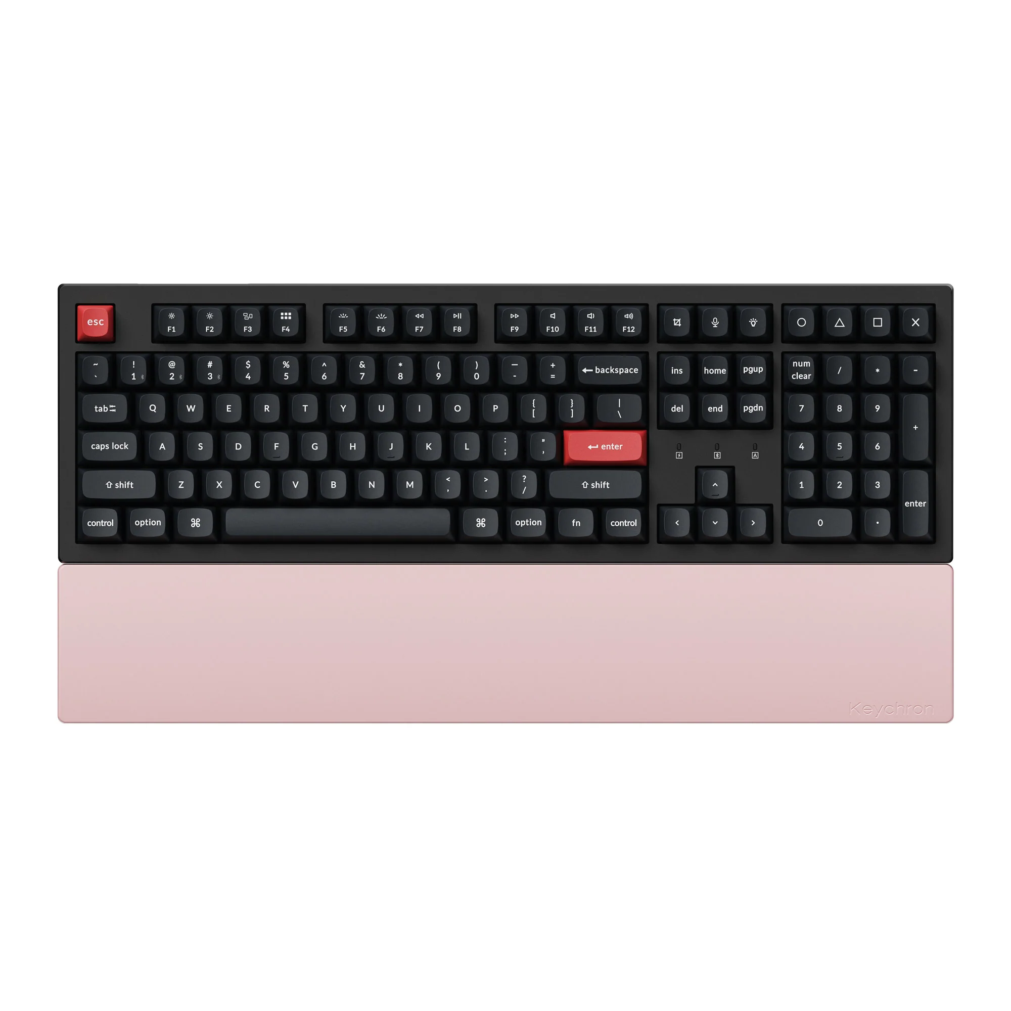 Apoio de Pulso de Silicone Keychron
