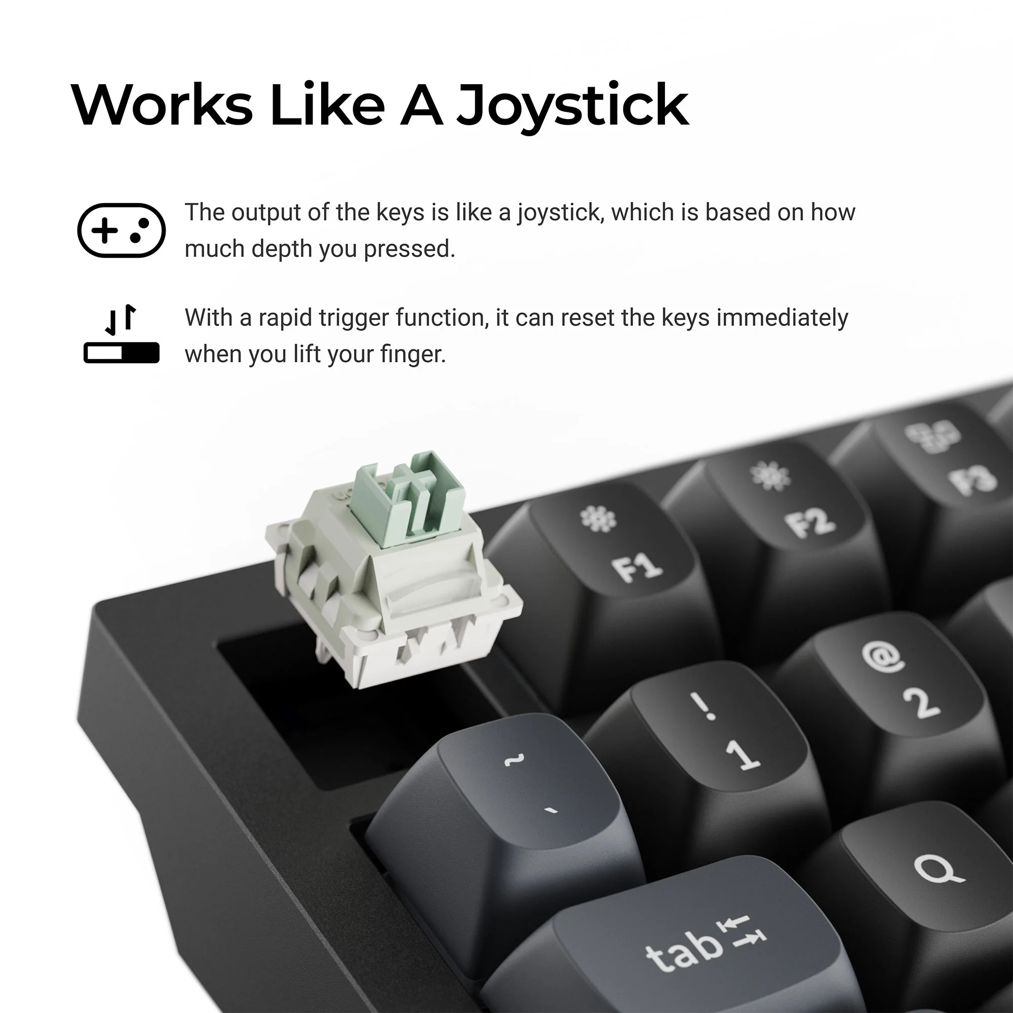 Keychron Q6 HE 8K Teclado con interruptores magnéticos