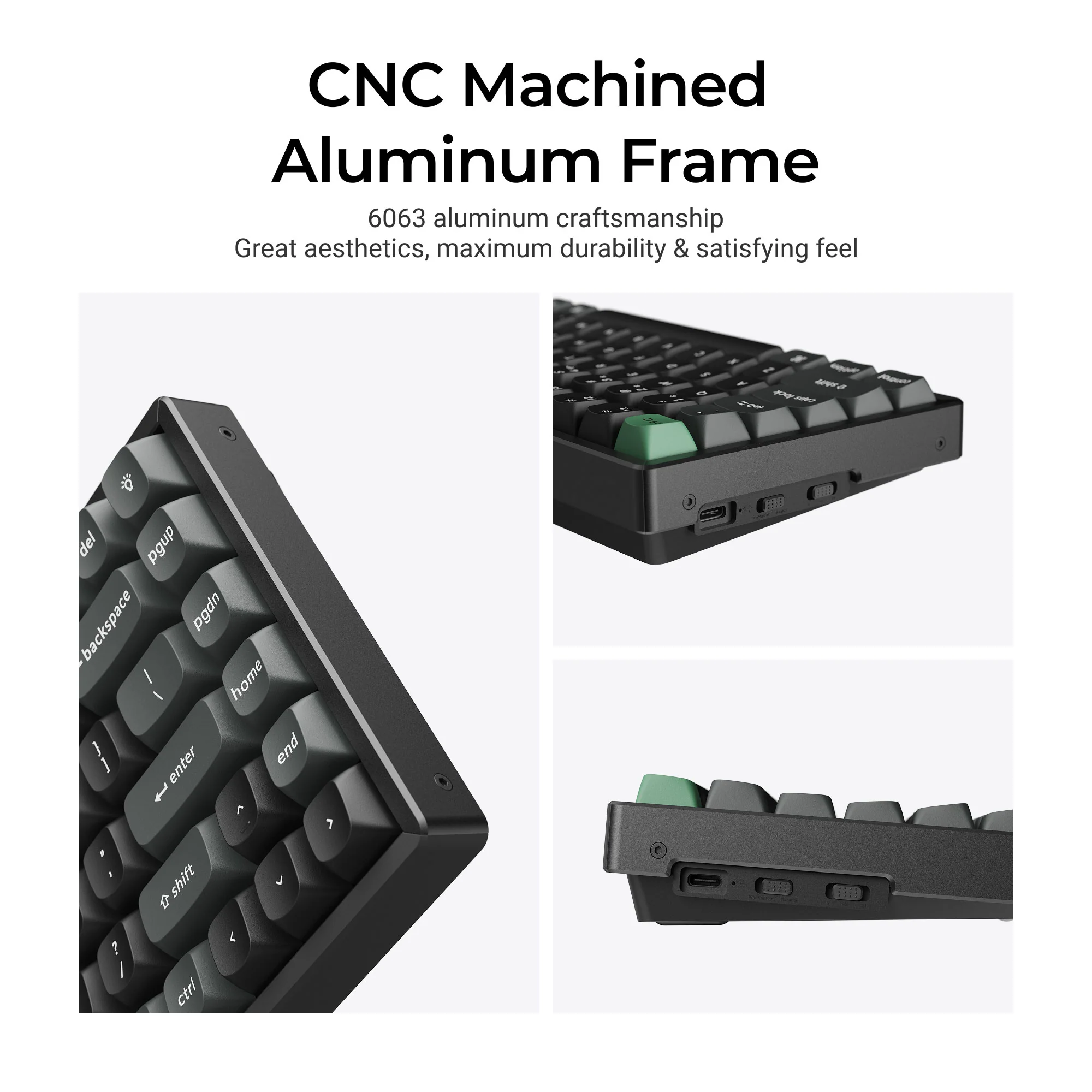 Teclado Mecânico Sem Fio Custom Keychron K2 Ultra 8K