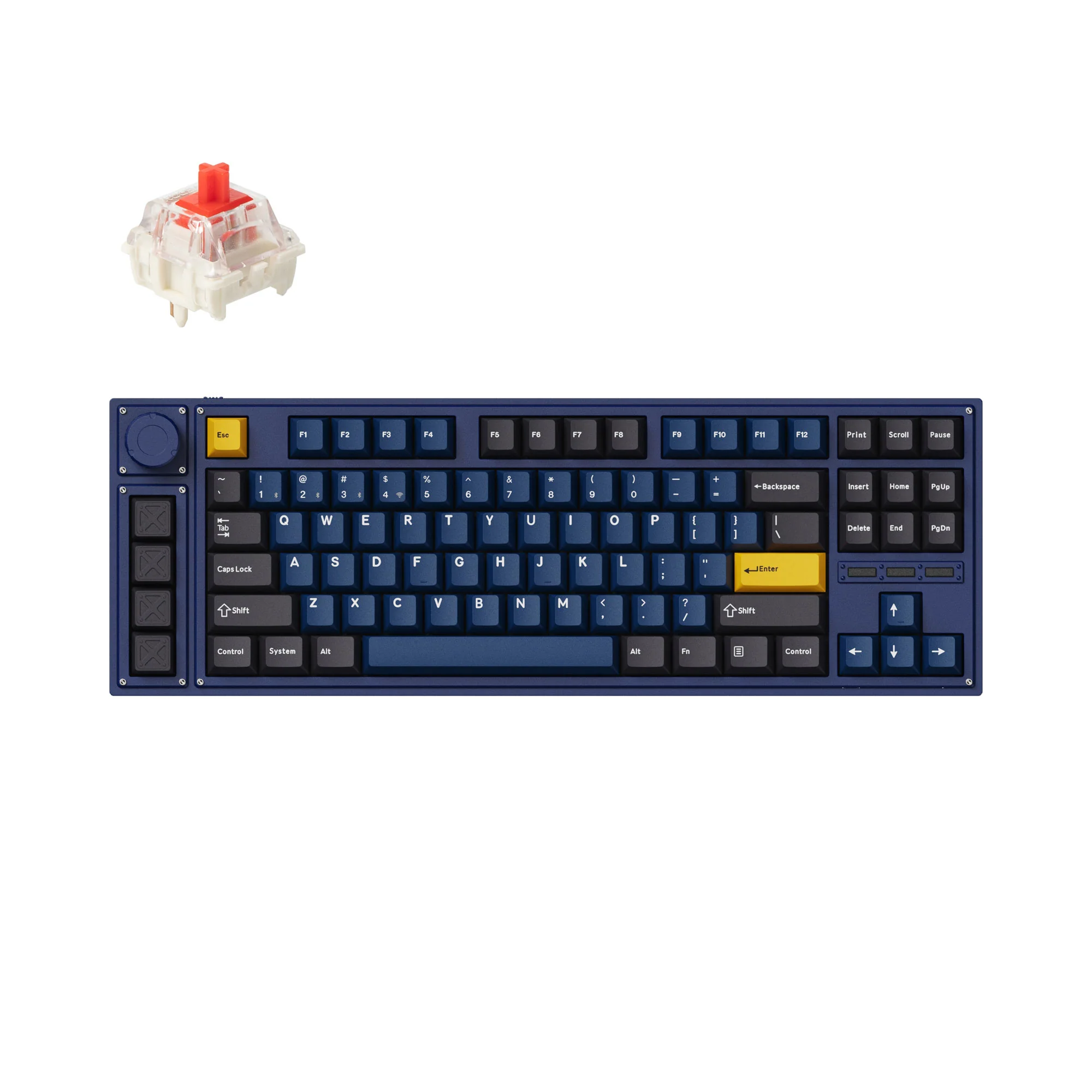Teclado Mecânico Personalizado Sem Fio Lemokey L3 QMK/VIA