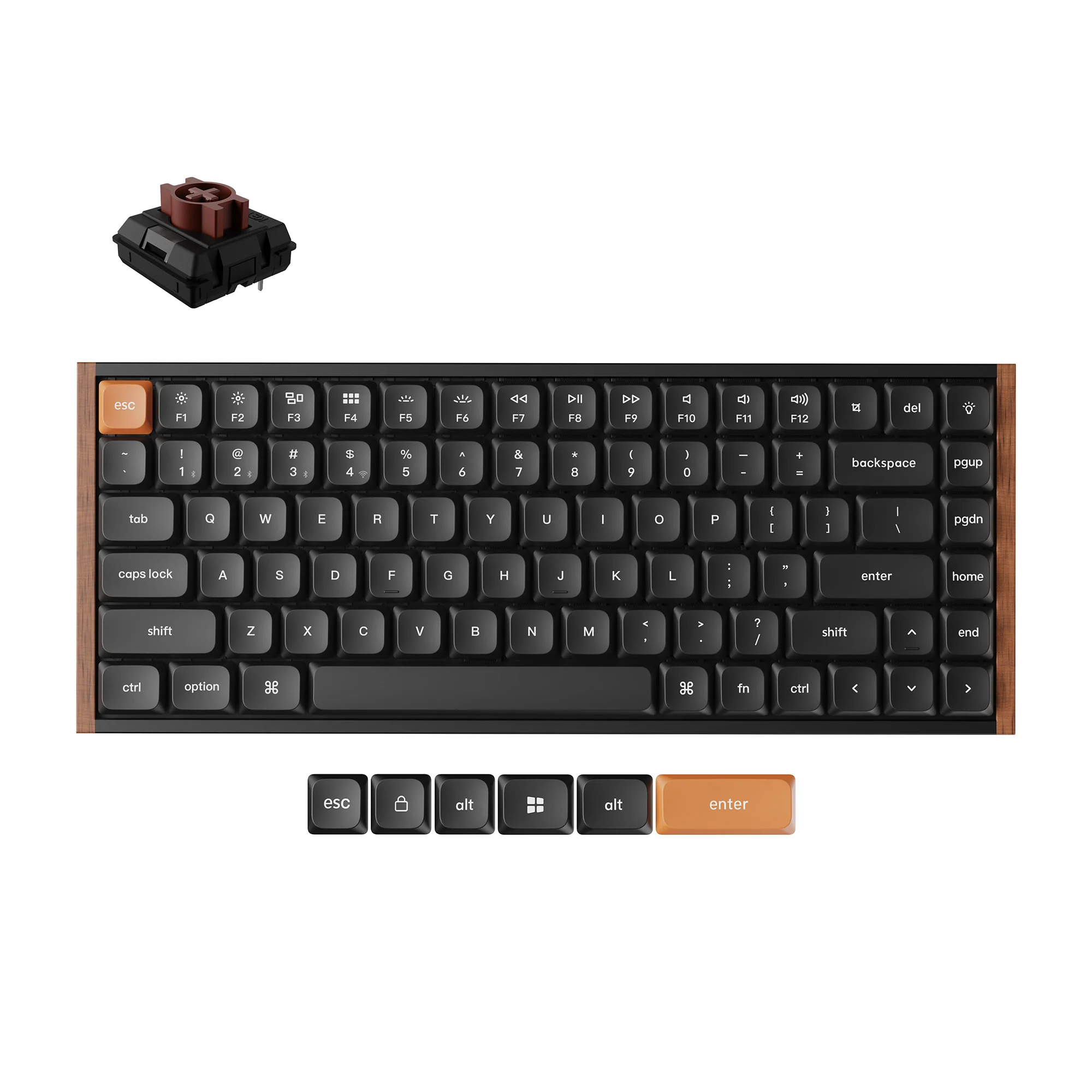 Keychron K3 Max SE QMK langaton mukautettava mekaaninen näppäimistö