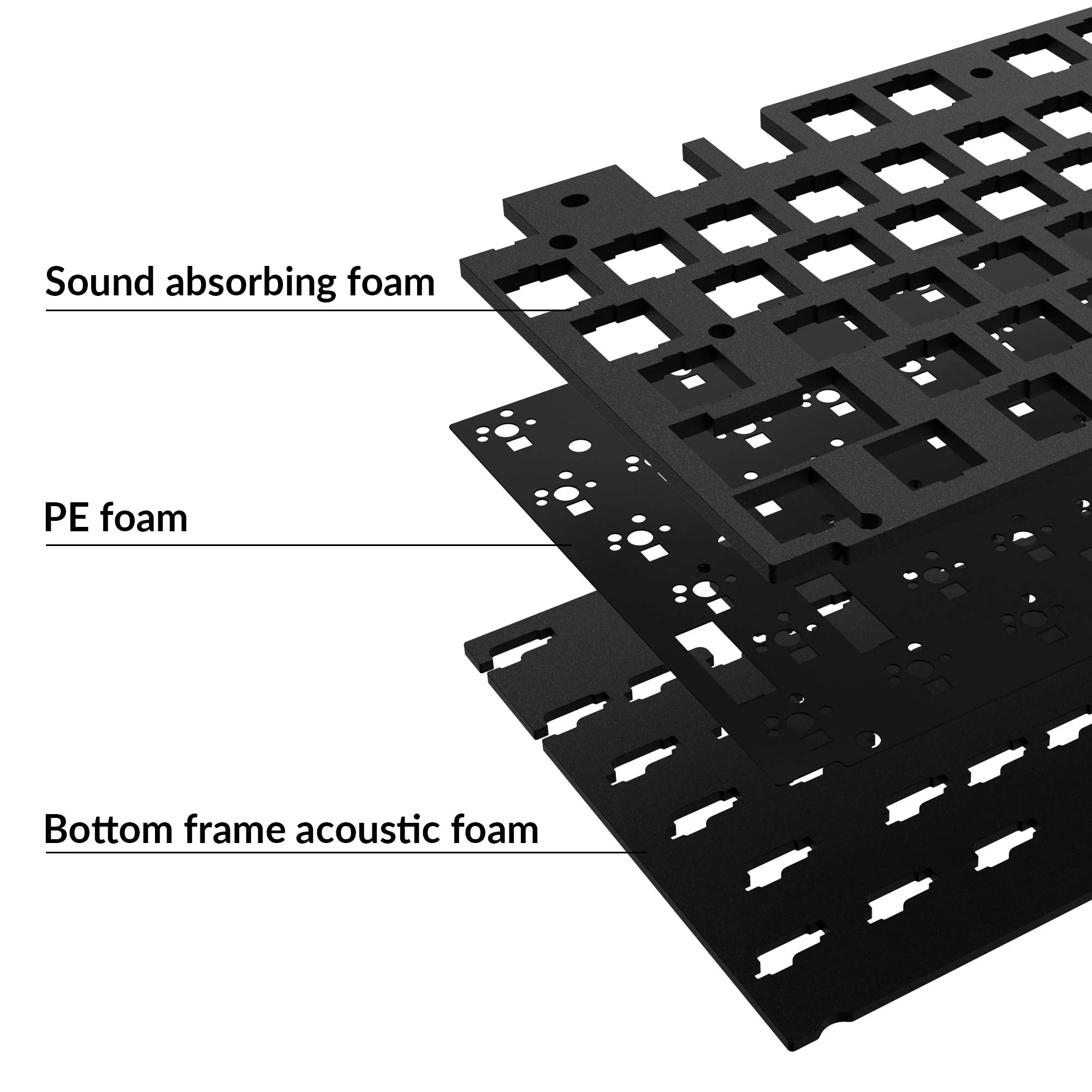 Kit de upgrade acústico Keychron Q5 Pro / Q5 Max