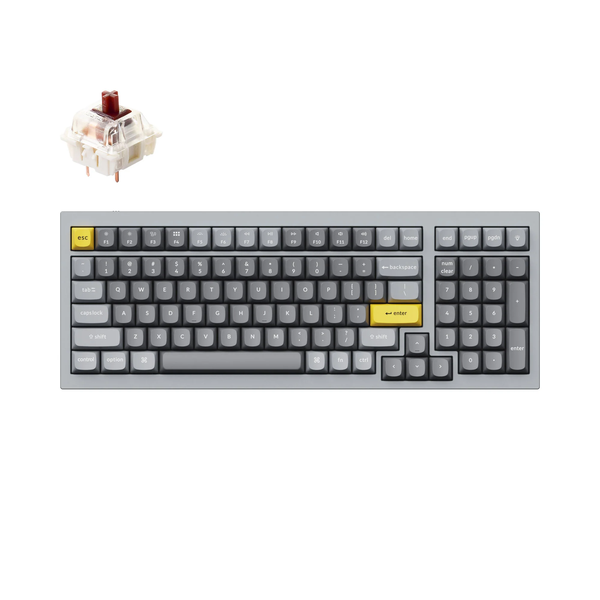 Klawiatura mechaniczna Keychron Q5 QMK Custom
