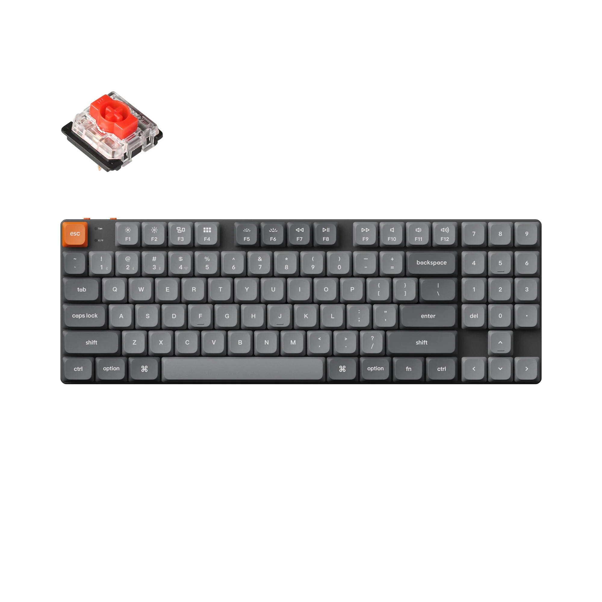 Keychron K13 Max QMK/VIA Bezprzewodowa konfigurowalna klawiatura mechaniczna