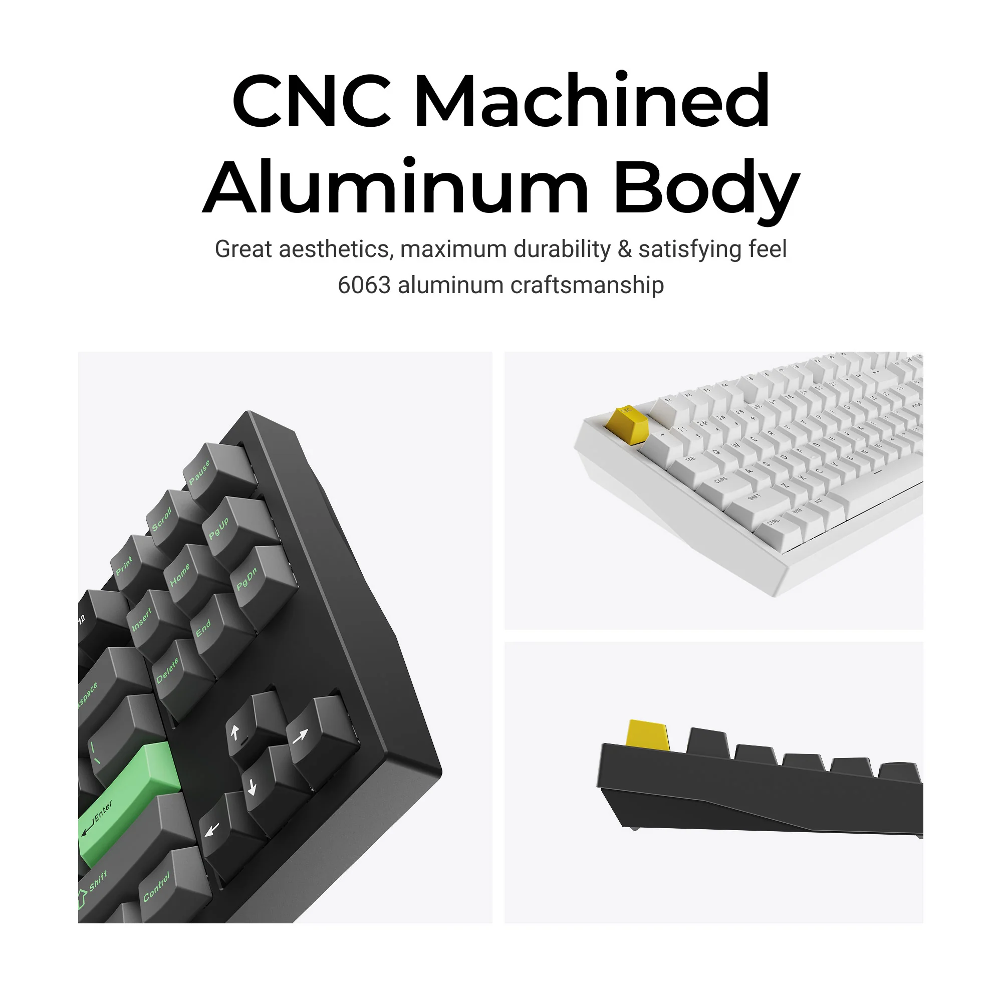 Teclado gaming personalizado inalámbrico Lemokey P3 HE con interruptores magnéticos