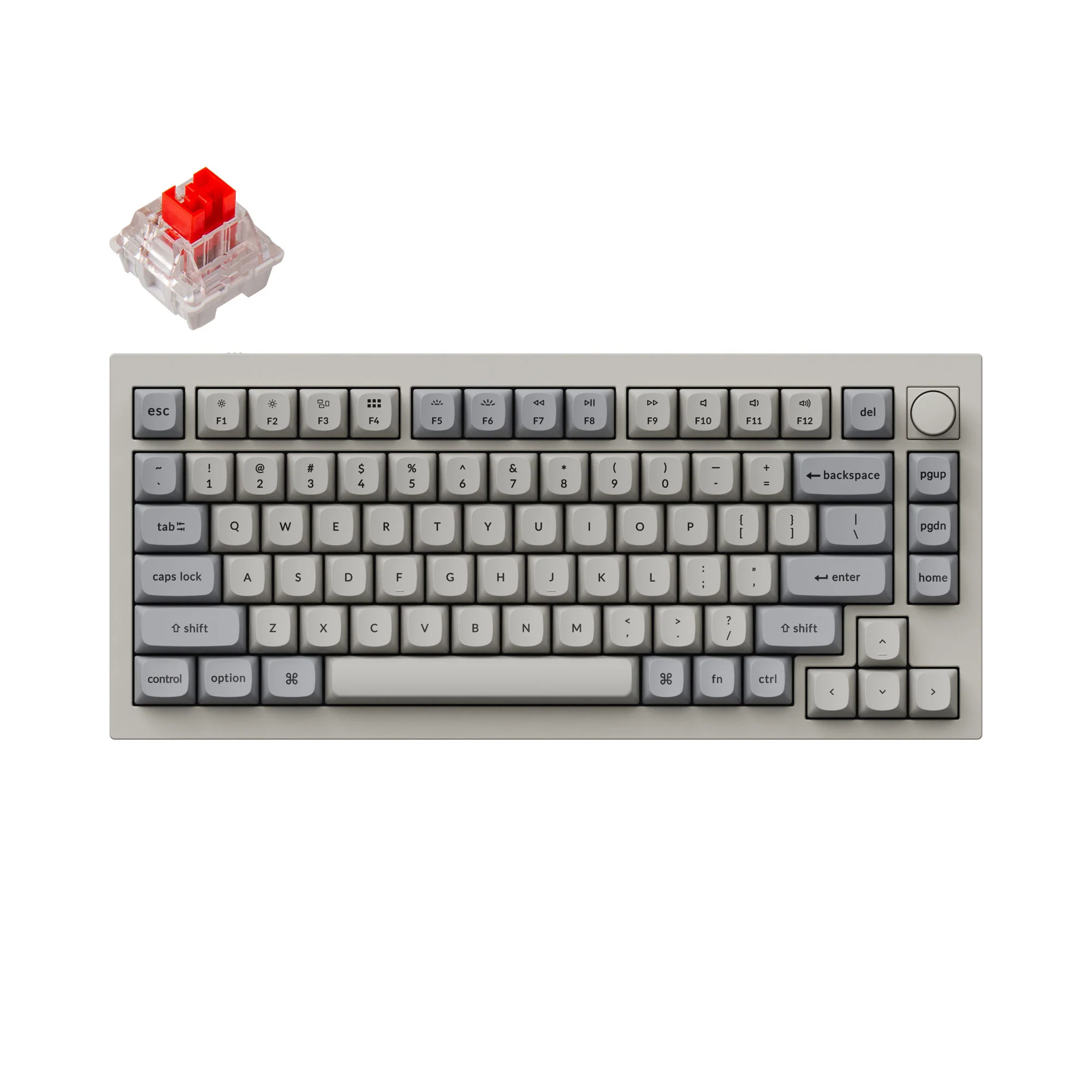 Keychron Q1 QMK Custom Mechanical Keyboard - Version 2