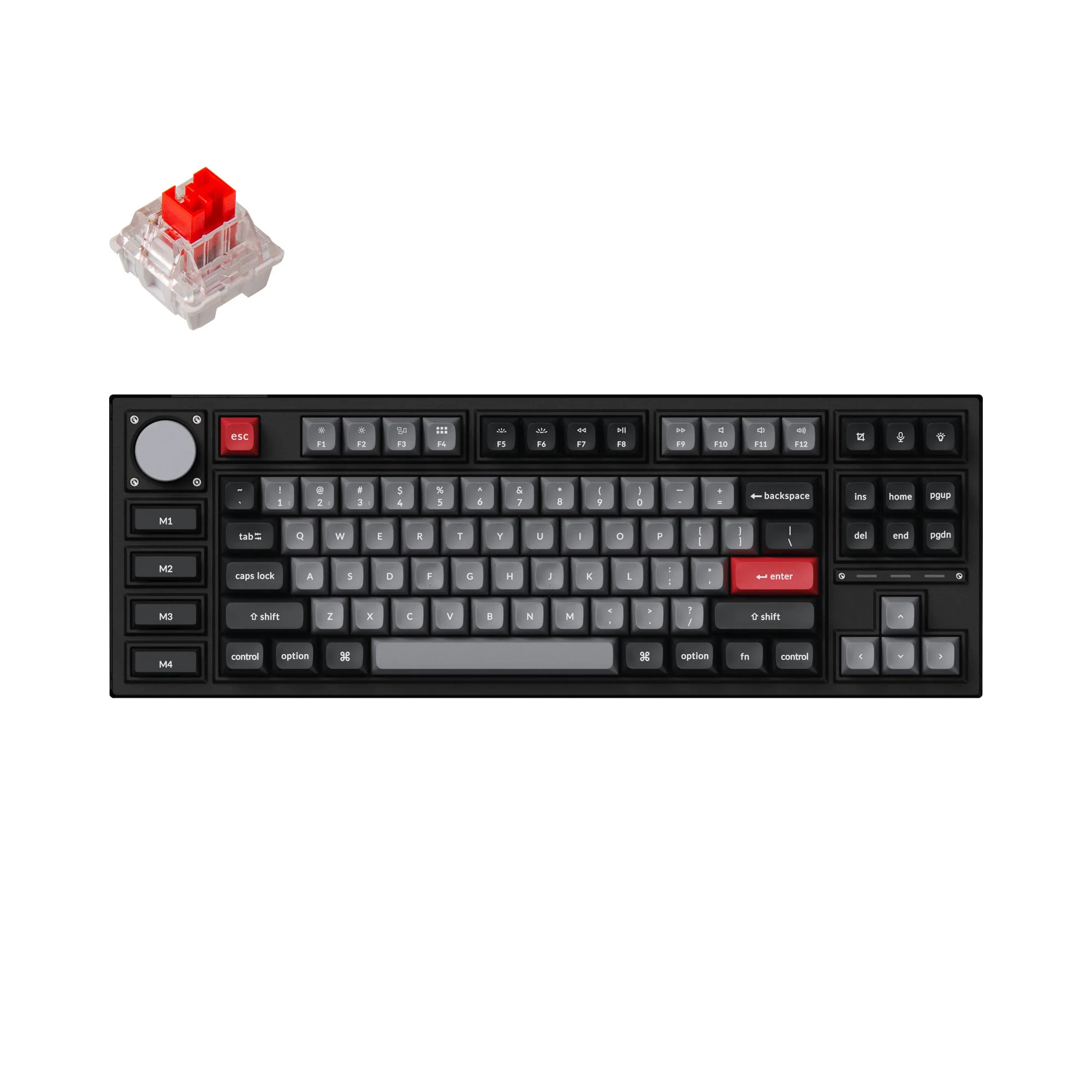 Keychron Q3 Pro teclado mecánico inalámbrico personalizable QMK/VIA
