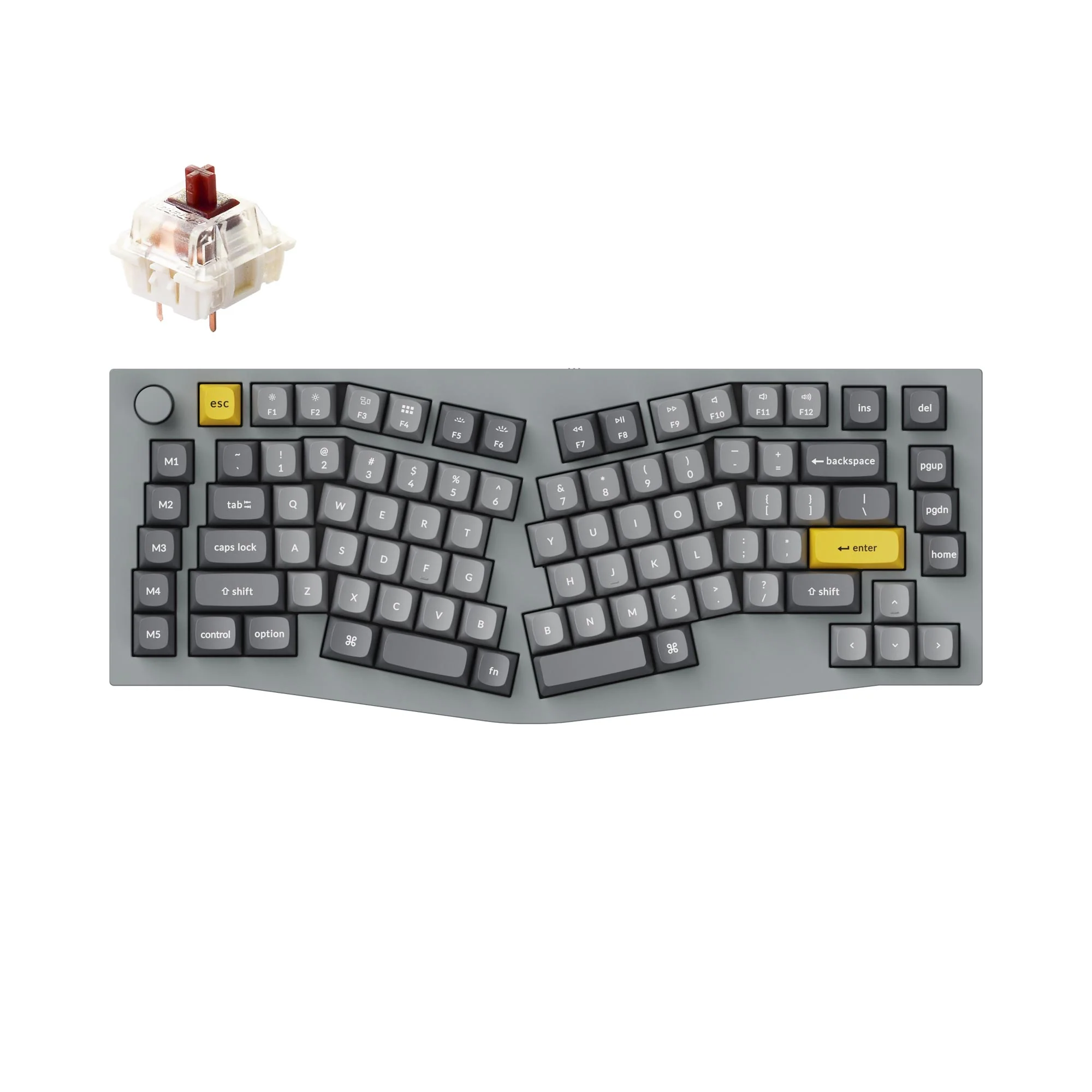 Keychron Q10 (Alice-Layout) QMK Custom Mechanische Tastatur