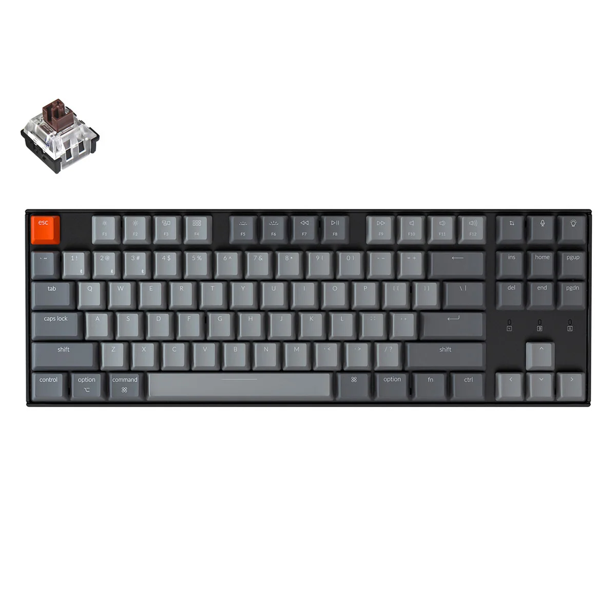 Teclado mecánico inalámbrico Keychron K8