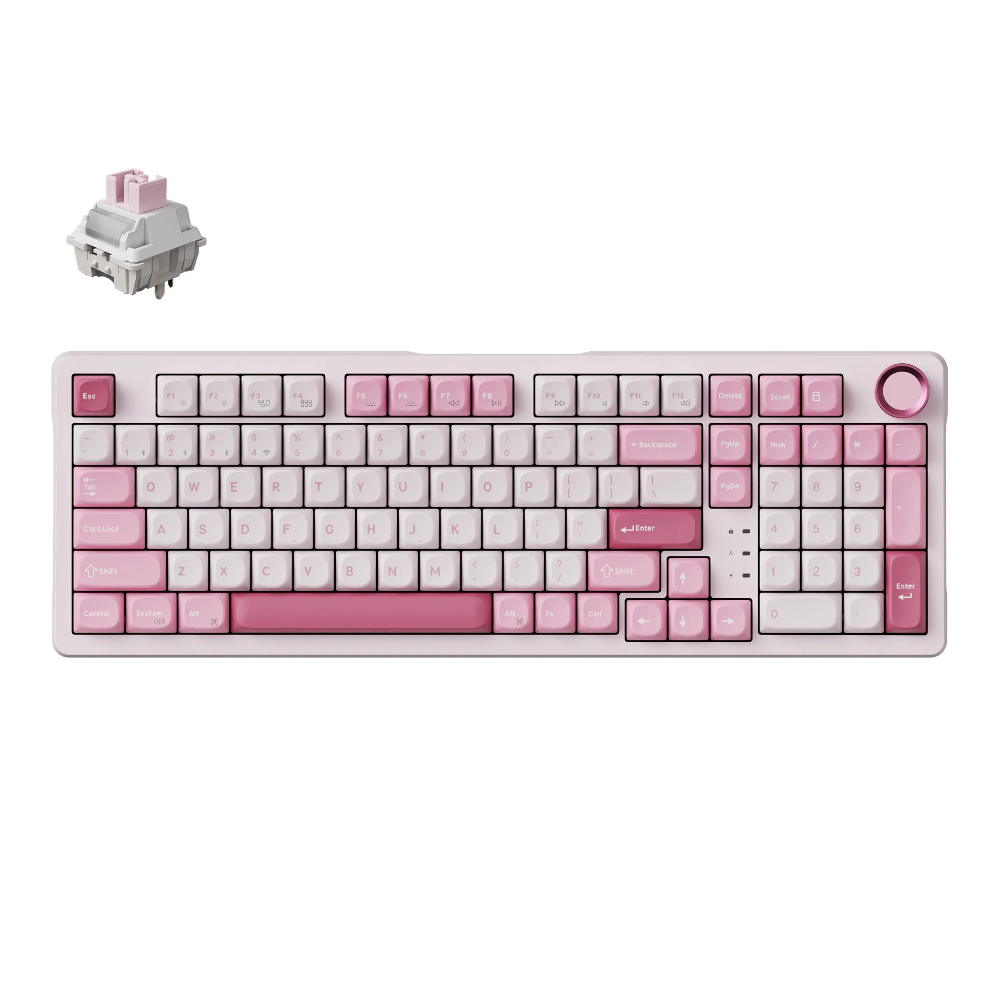Keychron J3 SE QMK langaton mekaaninen näppäimistö