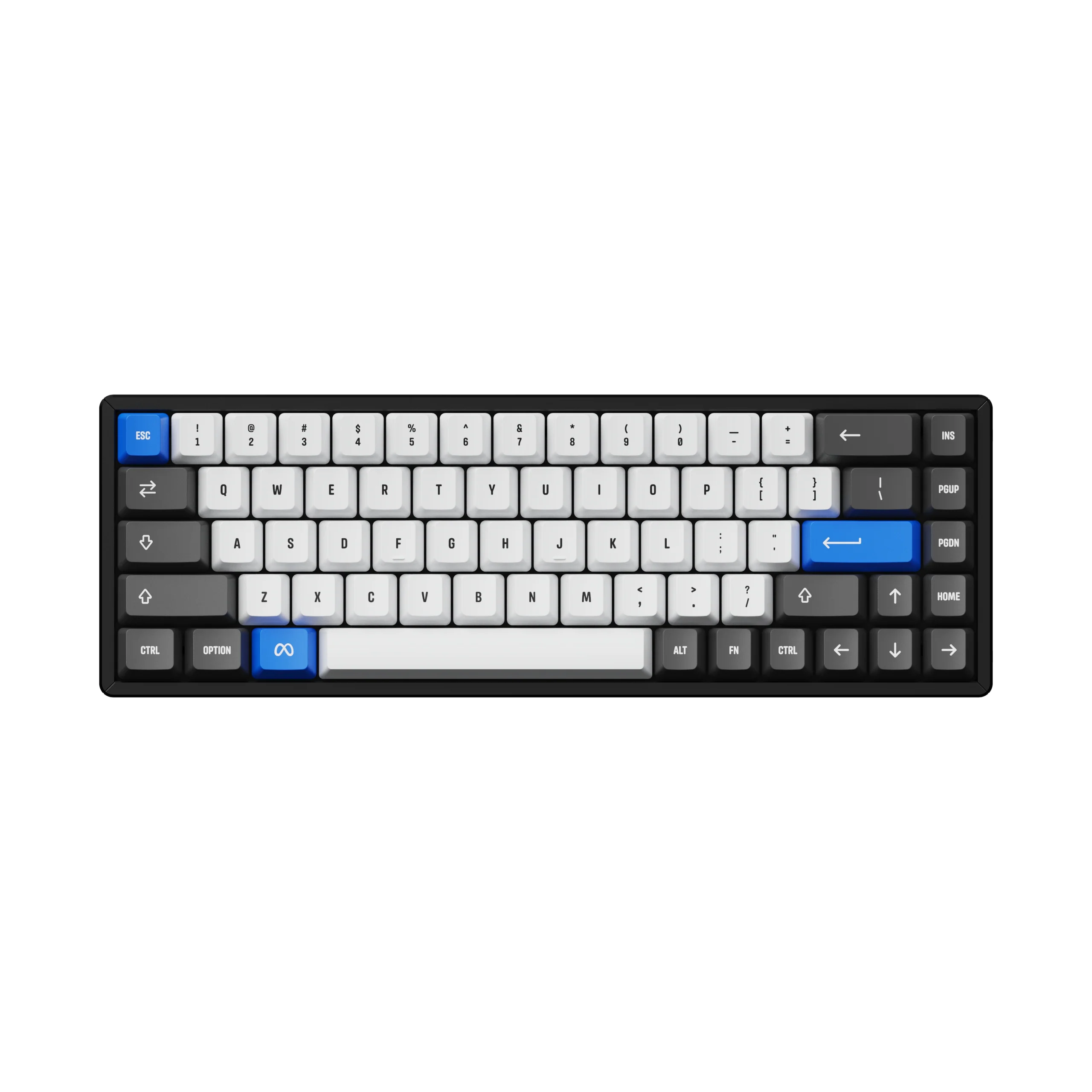 OEM Dye-Sub PBT komplet sæt keycaps - Meta