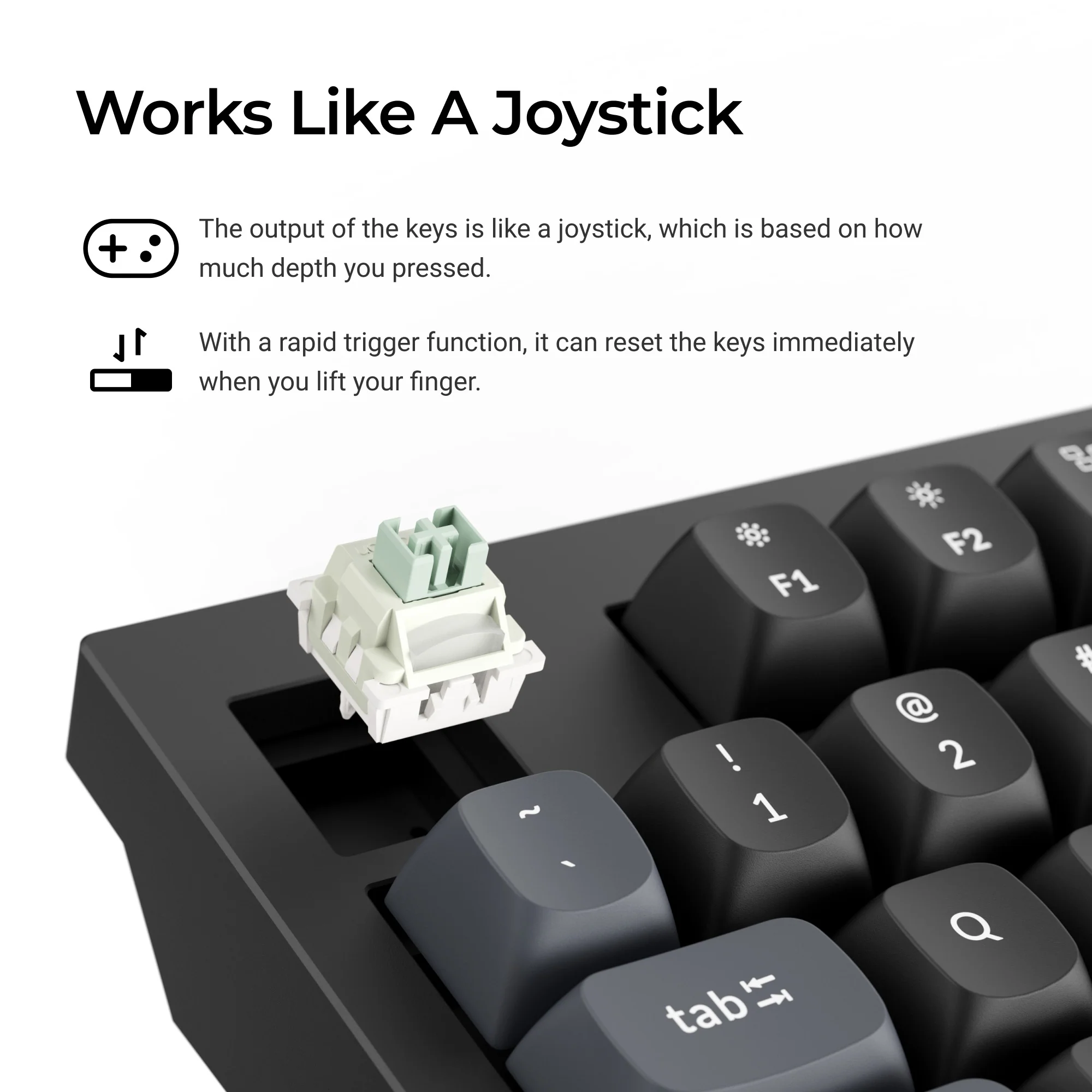 Teclado com interruptores magnéticos Keychron Q5 HE 8K