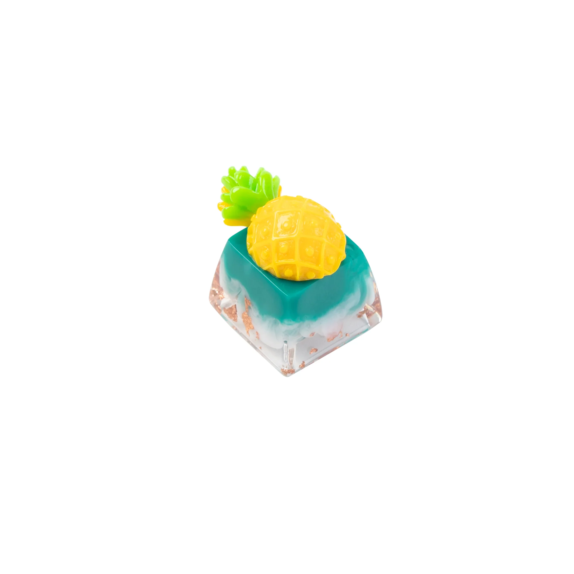 Keycap artesanal de resina Fruta Linda