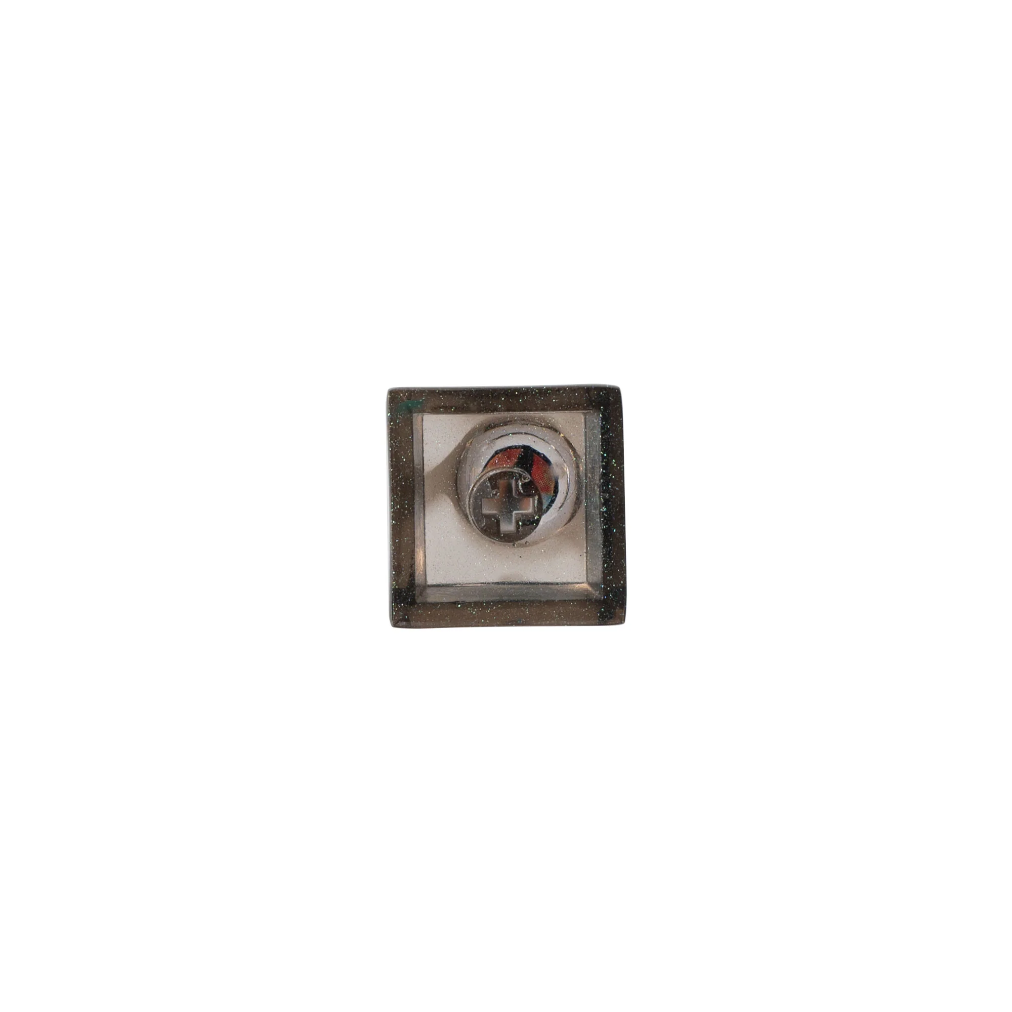 Keycap artesanal de resina Mal de Ojo