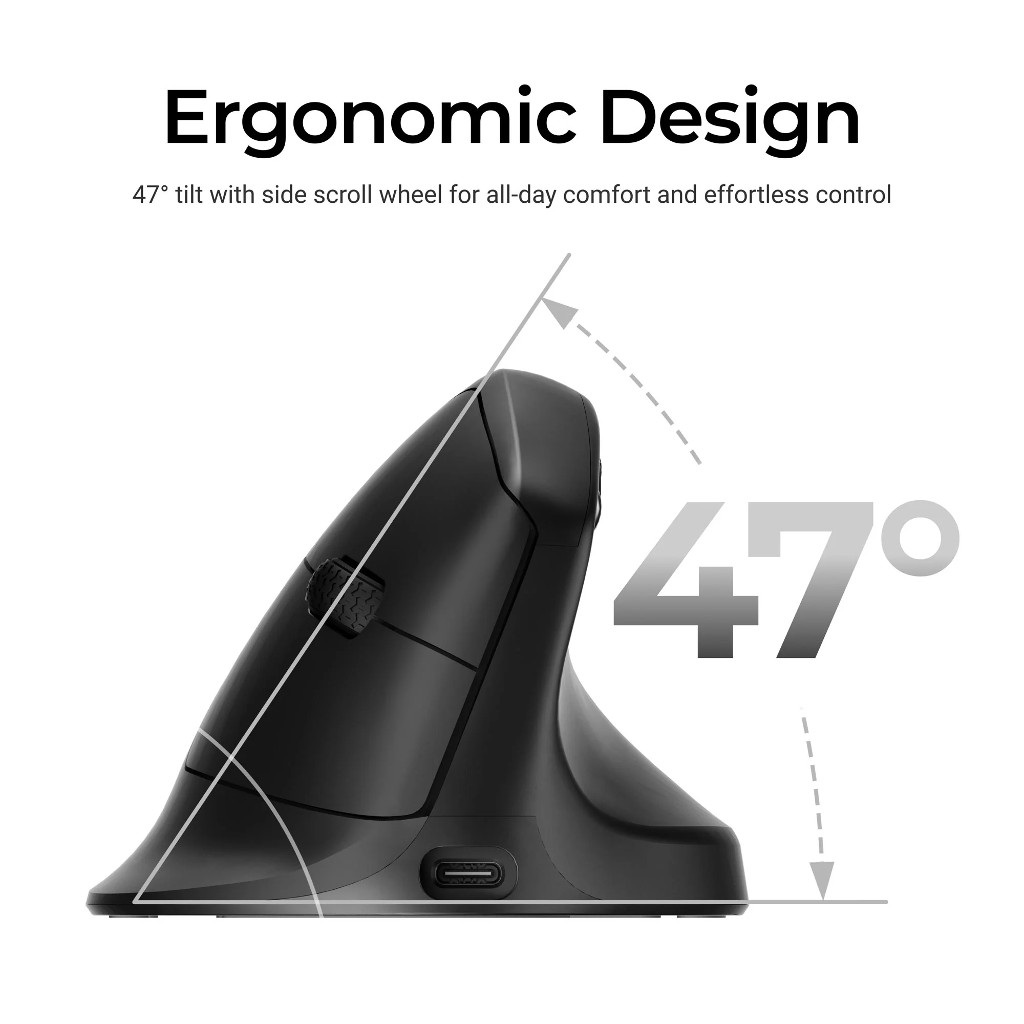 Keychron M5 Bezprzewodowa mysz ergonomiczna