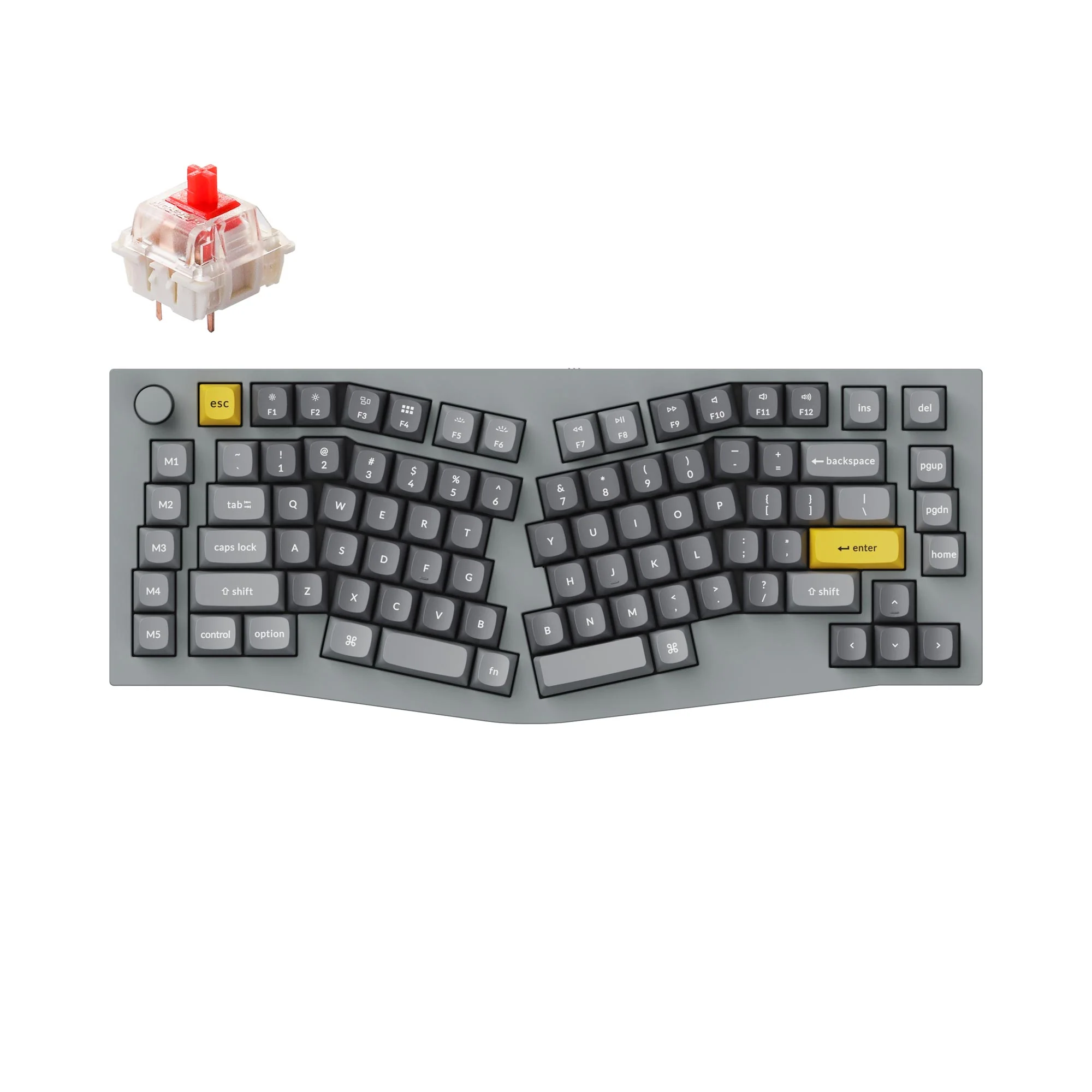Keychron Q10 (Alice-Layout) QMK Custom Mechanische Tastatur