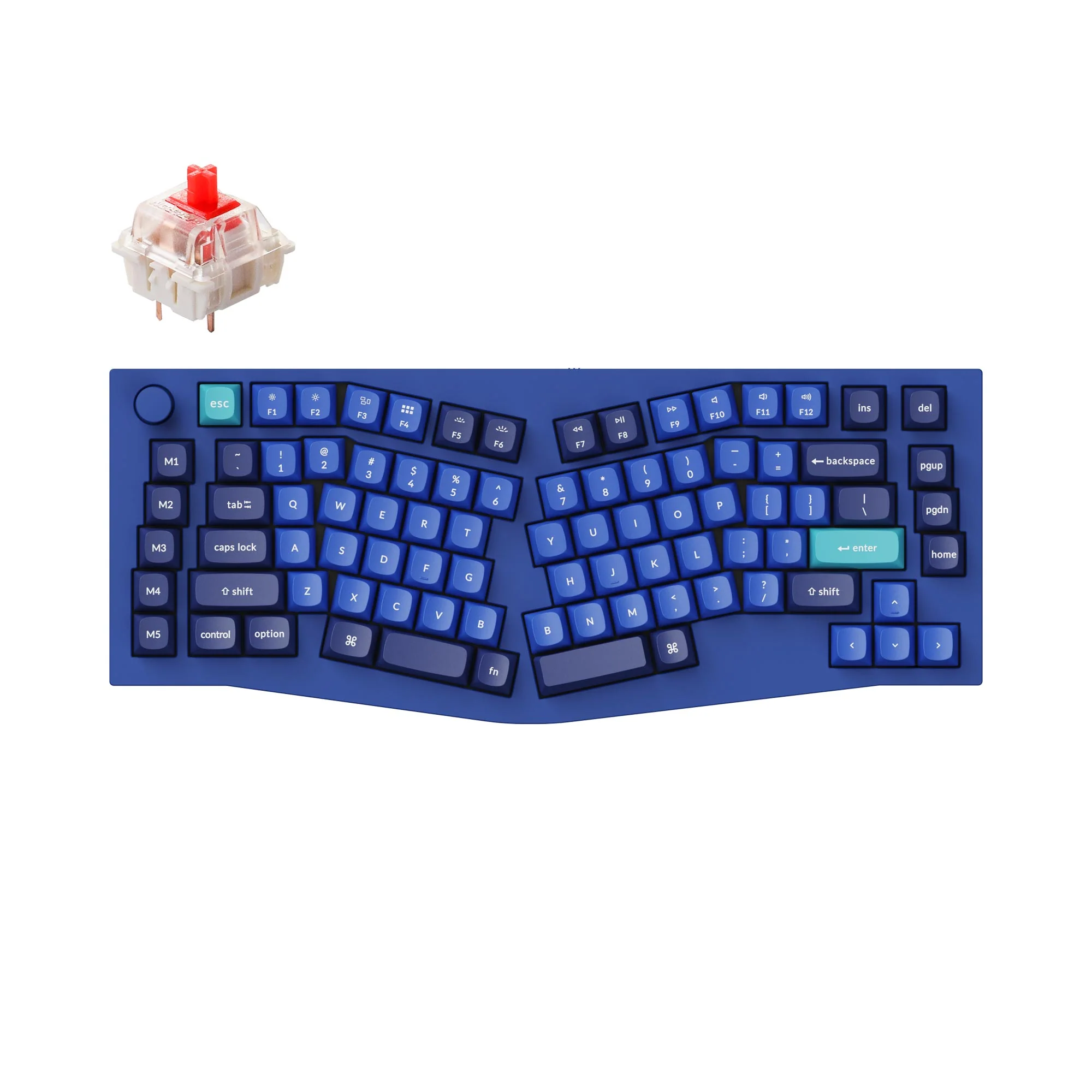Keychron Q10 (Alice-Layout) QMK Custom Mechanische Tastatur