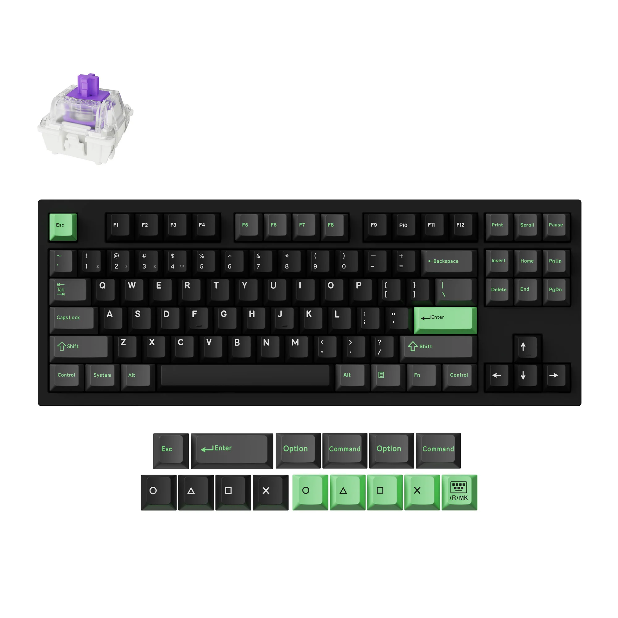 Teclado gaming personalizado inalámbrico Lemokey P3 HE con interruptores magnéticos