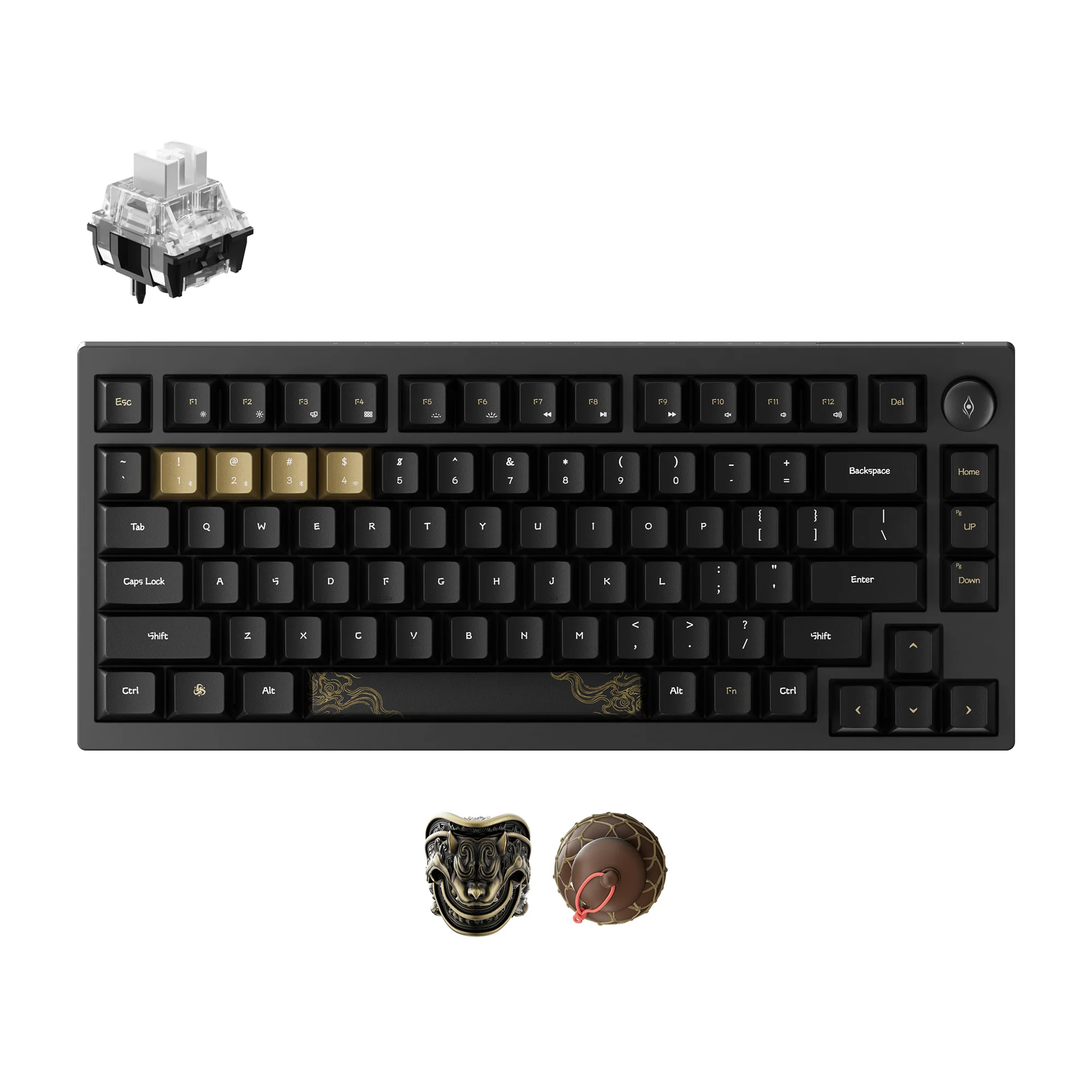 Black Myth Wukong Teclado mecánico inalámbrico